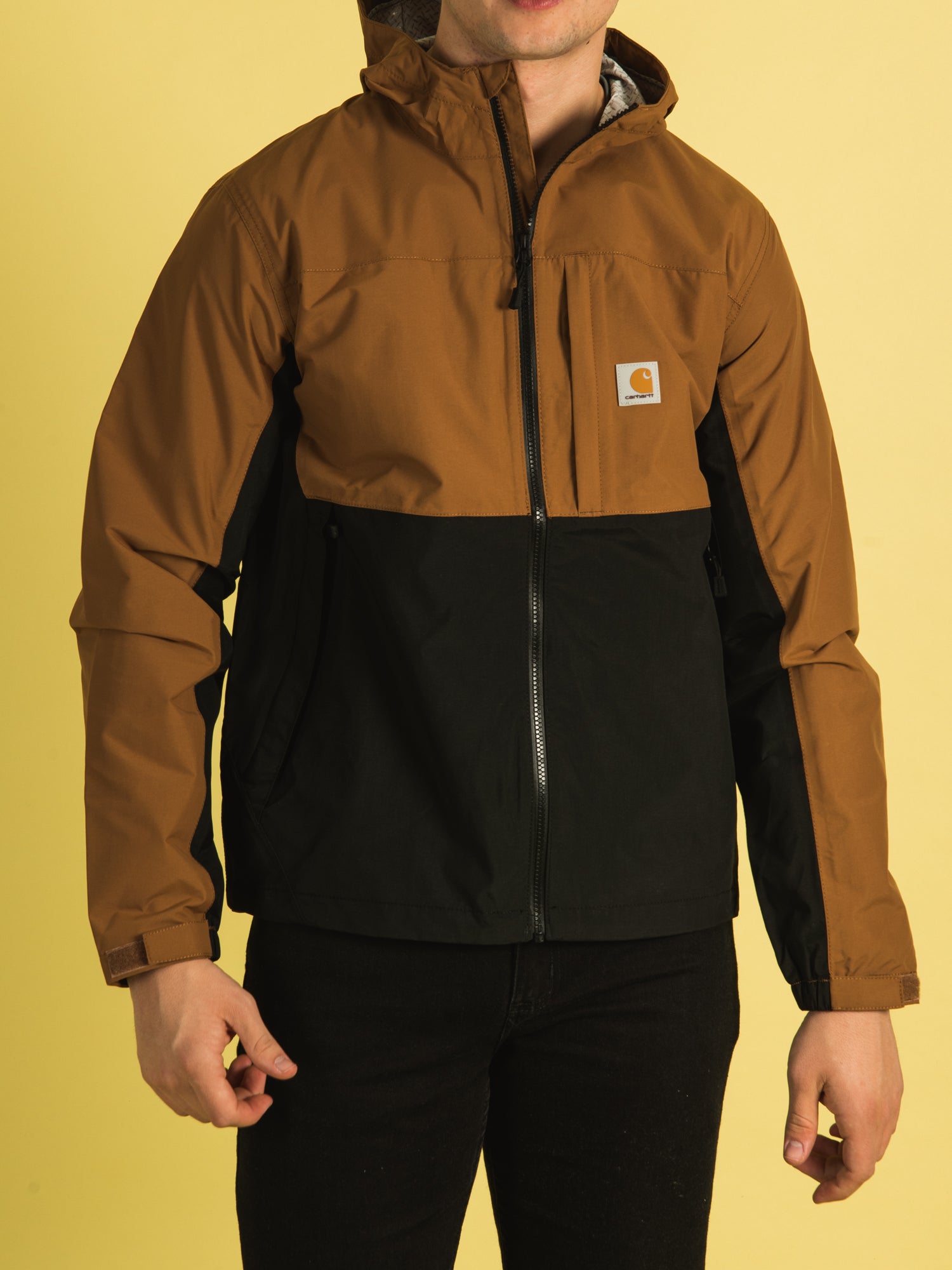 Carhartt Storm Defender Relaxed Fit Packable Jacket - Waterproof Windbreaker for Outdoor Work & Hiking - Clearance Sale - Perfect for Construction, Camping & Bad Weather Protection
