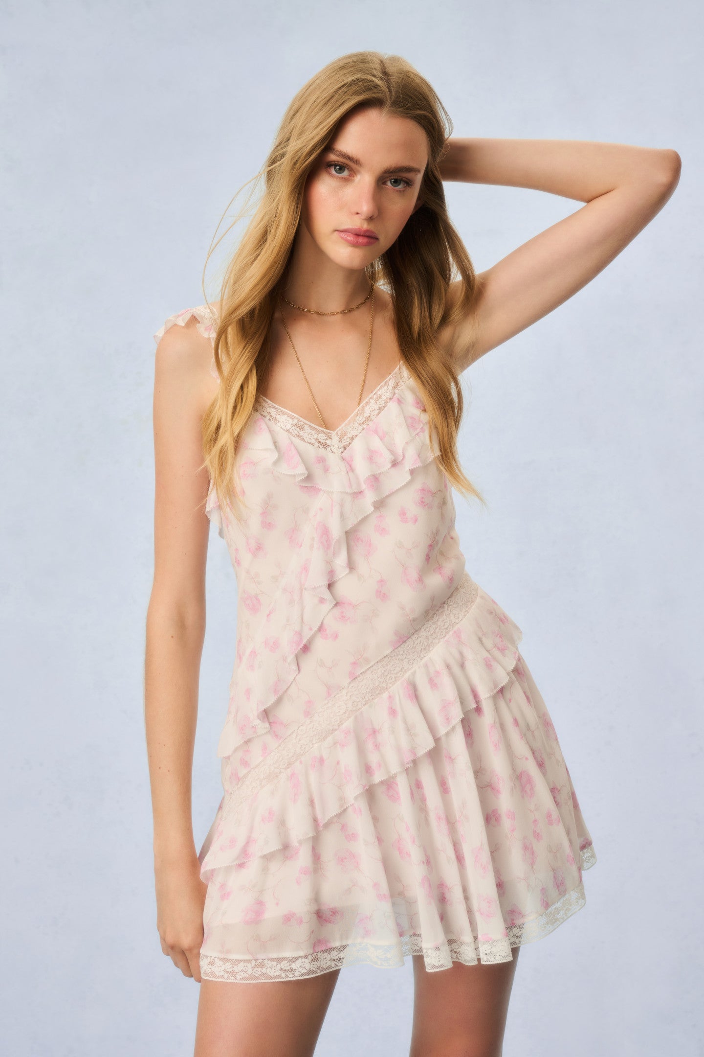 Serima Floral Print Mini Dress - Elegant & Stylish Women's Summer Dress | Perfect for Parties, Dates & Casual Outings | STERLING DUSK
