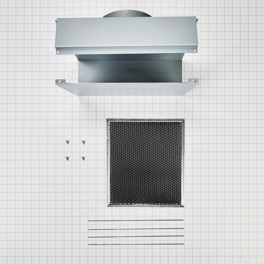 Amana W11430939 Range Wall Hood Recirculation Kit - Compatible with Amana Range Hoods - Easy Installation for Kitchen Ventilation - Perfect for Home Cooking and Smoke Removal