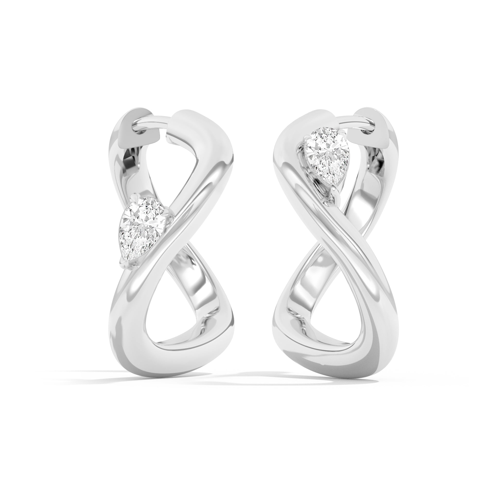 Gaudí Curve Hoops No.1 - 14K Gold Plated Dangle Earrings for Women, Minimalist Geometric Jewelry Gift for Her | Perfect for Date Night, Office Wear & Special Occasions