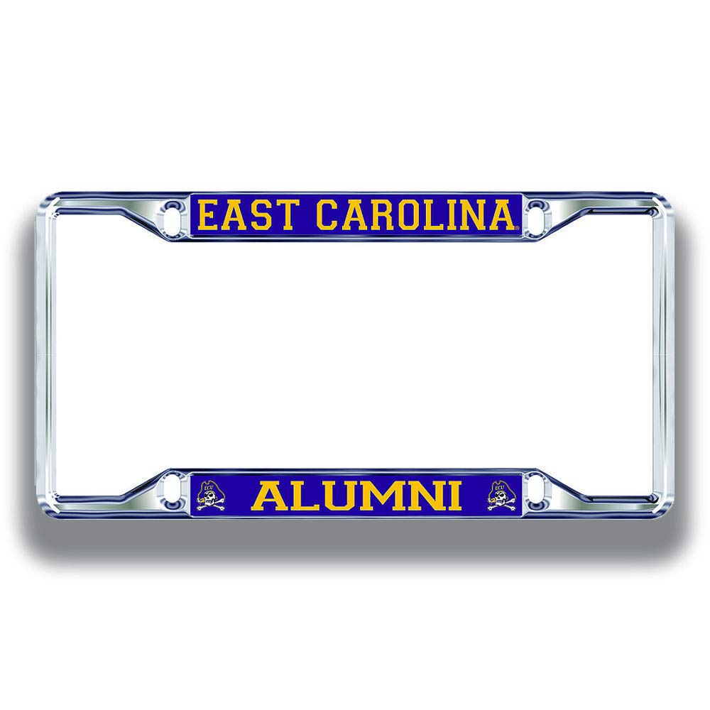 NCAA Licensed Alumni License Plate Frame - Premium Quality Car Accessories for College Sports Fans - Perfect for Tailgating, Game Day & Alumni Pride