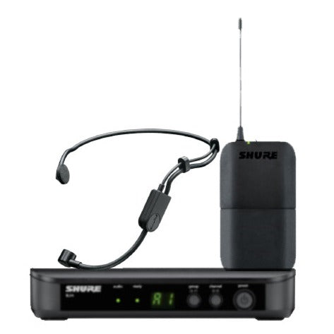 Shure BLX14 Wireless Headset System with PGA31 Headset Microphone - Professional Audio for Live Performances, Public Speaking & Broadcast Studios
