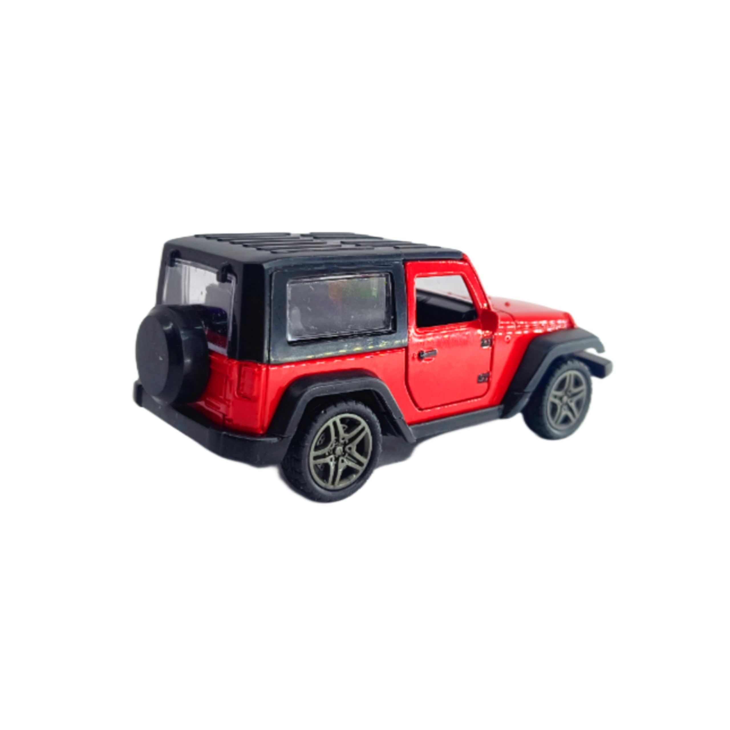 YEEZYDAYS Die-Cast Metal Thar Car Toy with Openable Doors & Pull Back Function - Collectible Model Car for Kids & Adults - Random Color (Great for Playtime, Gifts & Car Collections)