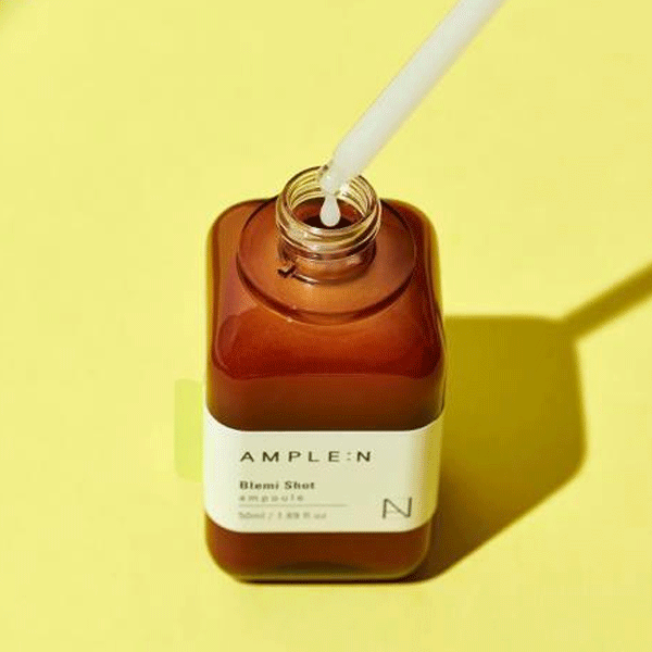 AMPLE:N Blemieshot Ampoule 50ml - Brightening & Hydrating Facial Serum for Glowing Skin | Perfect for Daily Skincare Routine & Nighttime Treatment