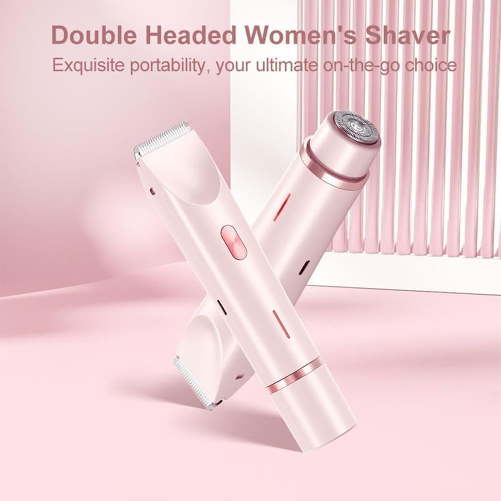 Whimsyard Women's Electric Shaver & Trimmer - 2-in-1 USB Rechargeable Razor for Smooth Legs, Bikini & Underarms - Wet/Dry Use Purple (Ideal for Travel, Gym & Quick Hair Removal)