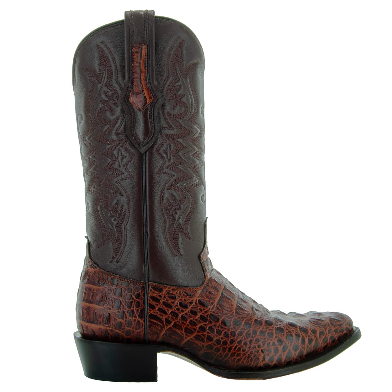 **Soto Boots Men's Gator Tail Print Cowboy Boots - Western Style Exotic Leather Boots for Men H7006 | Perfect for Rodeo, Country Music Festivals & Casual Wear**