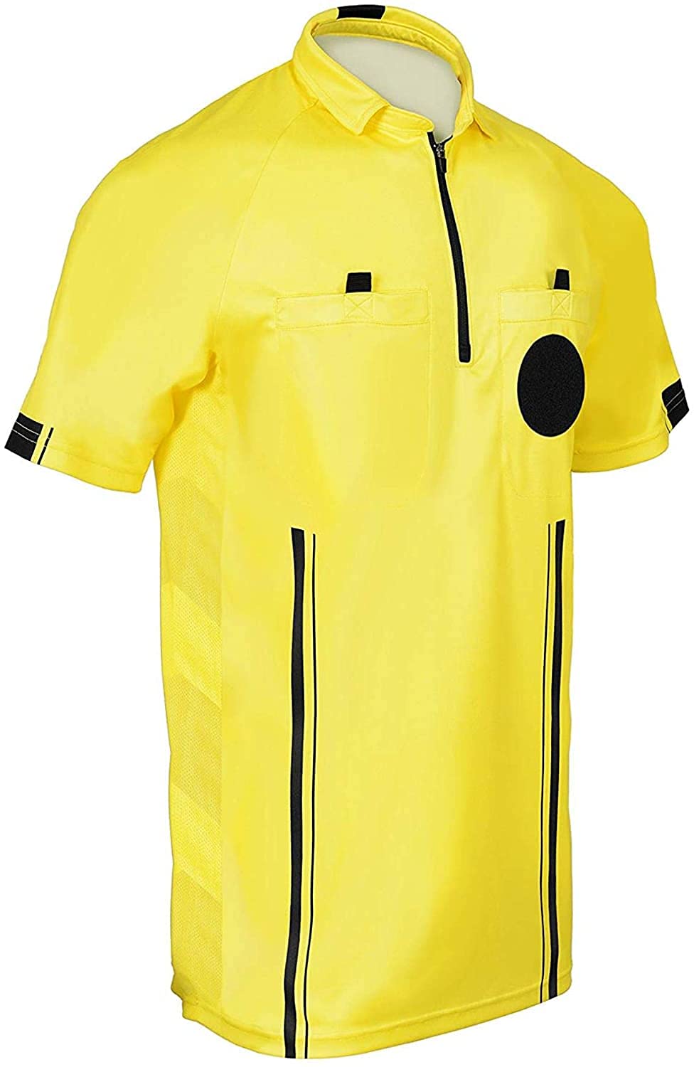 9-Piece Soccer Referee Kit Set - Professional Referee Shirt, Linesman Flags, Whistle & Cards - Complete Football Referee Accessories for Adults & Teens - Perfect for Matches, Training & Officiating Games
