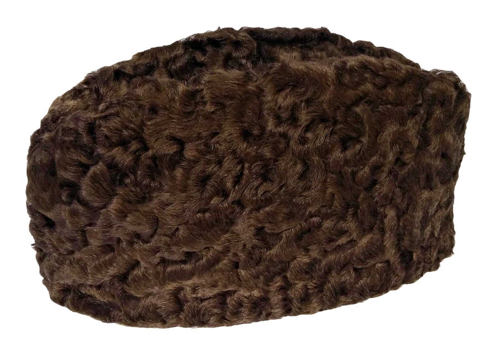 Premium Men's Karakul Diplomat Winter Hat - Warm Wool Fur Trapper Hat for Cold Weather - Perfect for Skiing, Snowboarding & Outdoor Adventures