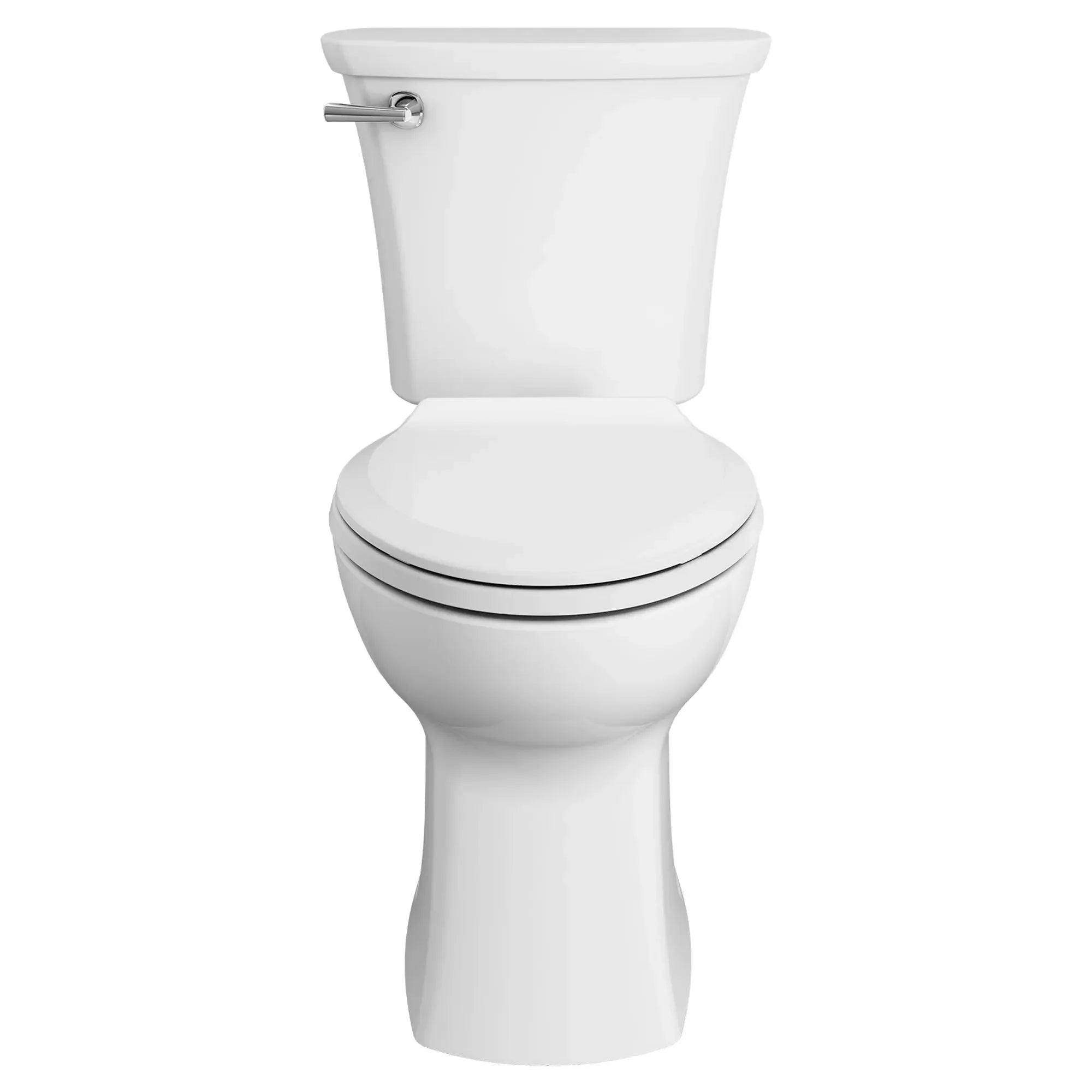 Edgemere Two-Piece 1.28 GPF/4.8 LPF Elongated Toilet with Soft-Close Seat - Water Efficient Chair Height Toilet for Modern Bathrooms & Small Spaces