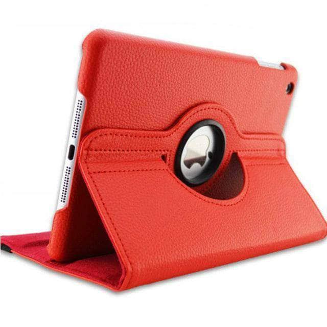 360 Degree Rotating Leather Smart Case for iPad 9 - Protective Cover with Stand Function for Work, Study & Entertainment
