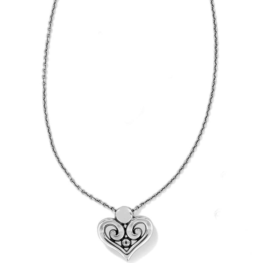Alcazar Heart Necklace for Women - 18K Gold Plated Romantic Pendant Jewelry Gift for Her - Perfect for Valentine's Day, Anniversary & Special Occasions