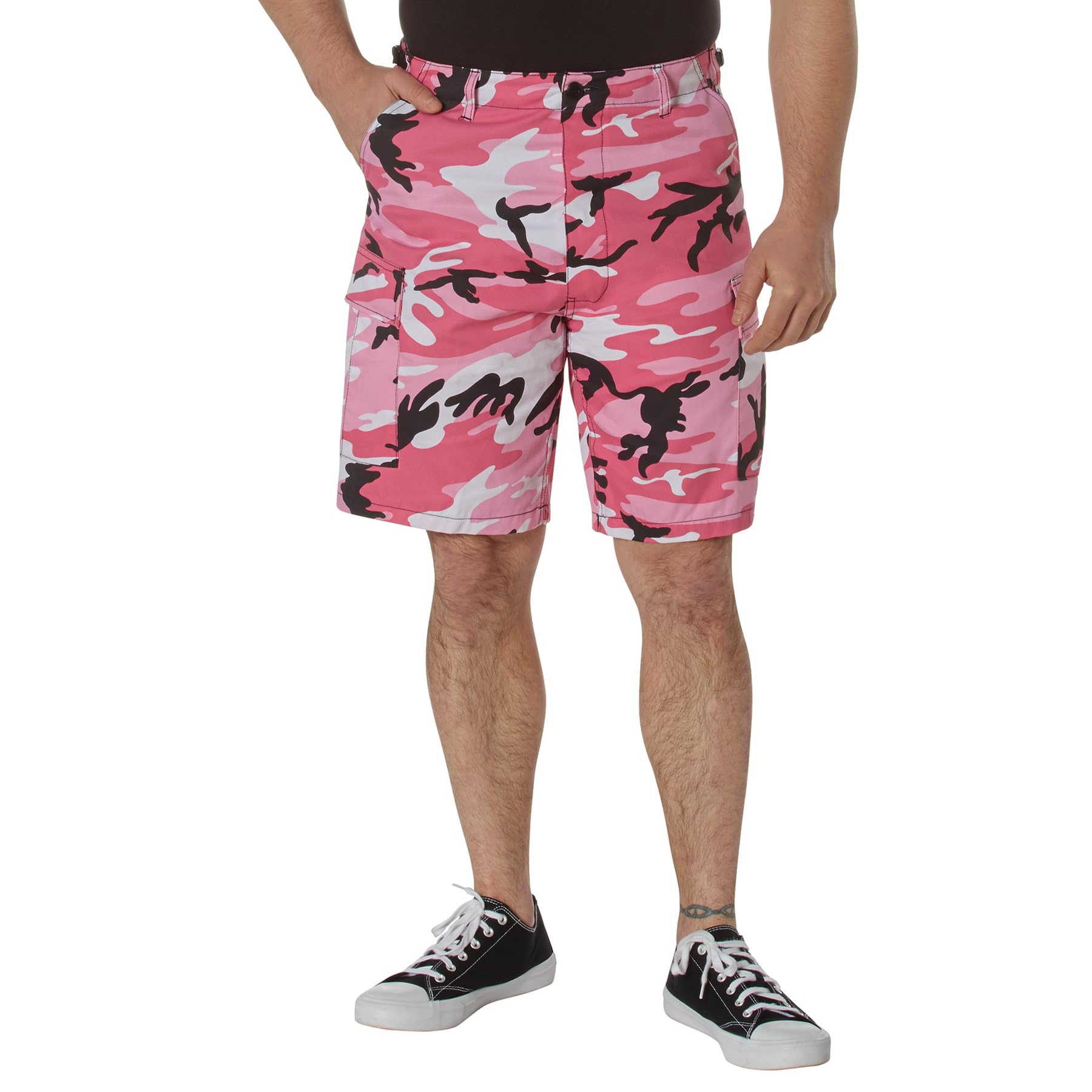 Rothco BDU Cargo Shorts for Men - Durable Military Tactical Shorts with Multiple Pockets - Perfect for Hiking, Camping & Outdoor Adventures