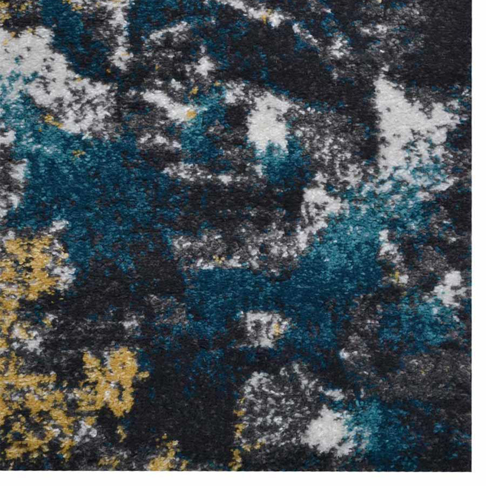 Prism Machine Woven Rug - Modern Geometric Design Non-Slip Area Rug for Living Room, Bedroom & Office - Soft & Durable Home Decor