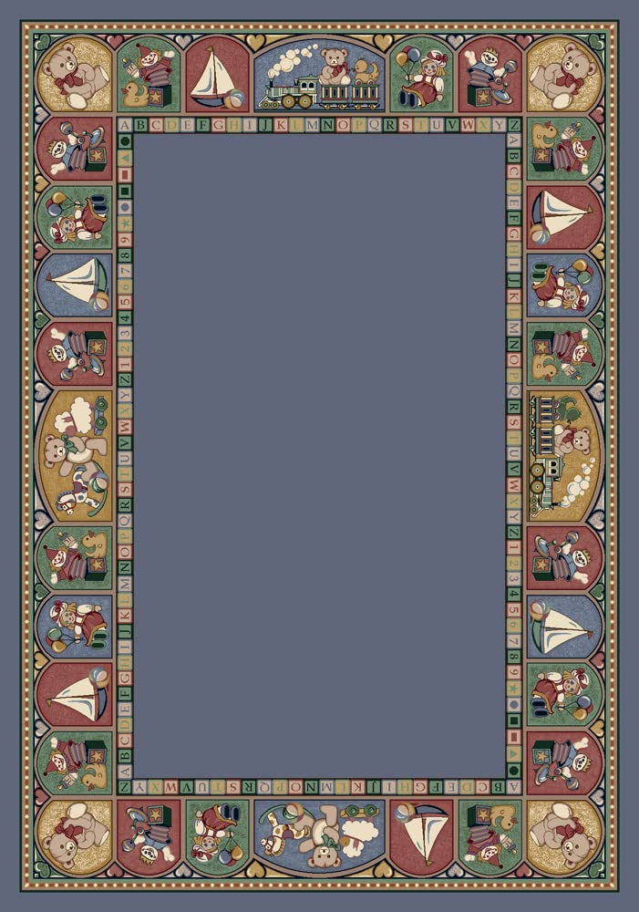 Milliken Signature Collection Toy Parade Runner Area Rug 2'1
