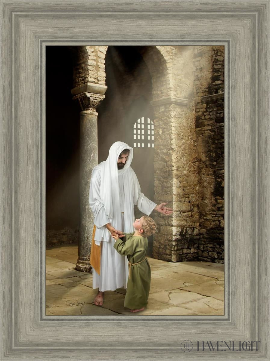 Feeling My Savior's Love - Inspirational Christian Wall Art Decor for Home, Church & Office - Perfect for Religious Gifts & Spiritual Encouragement