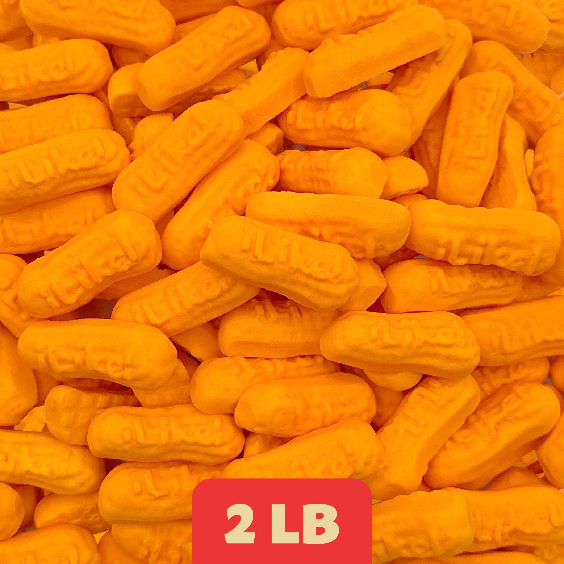 Old Fashioned Circus Peanuts Candy - 2 Pound Bulk Pack | Classic American Candy for Parties, Halloween Treats & Nostalgic Snacking