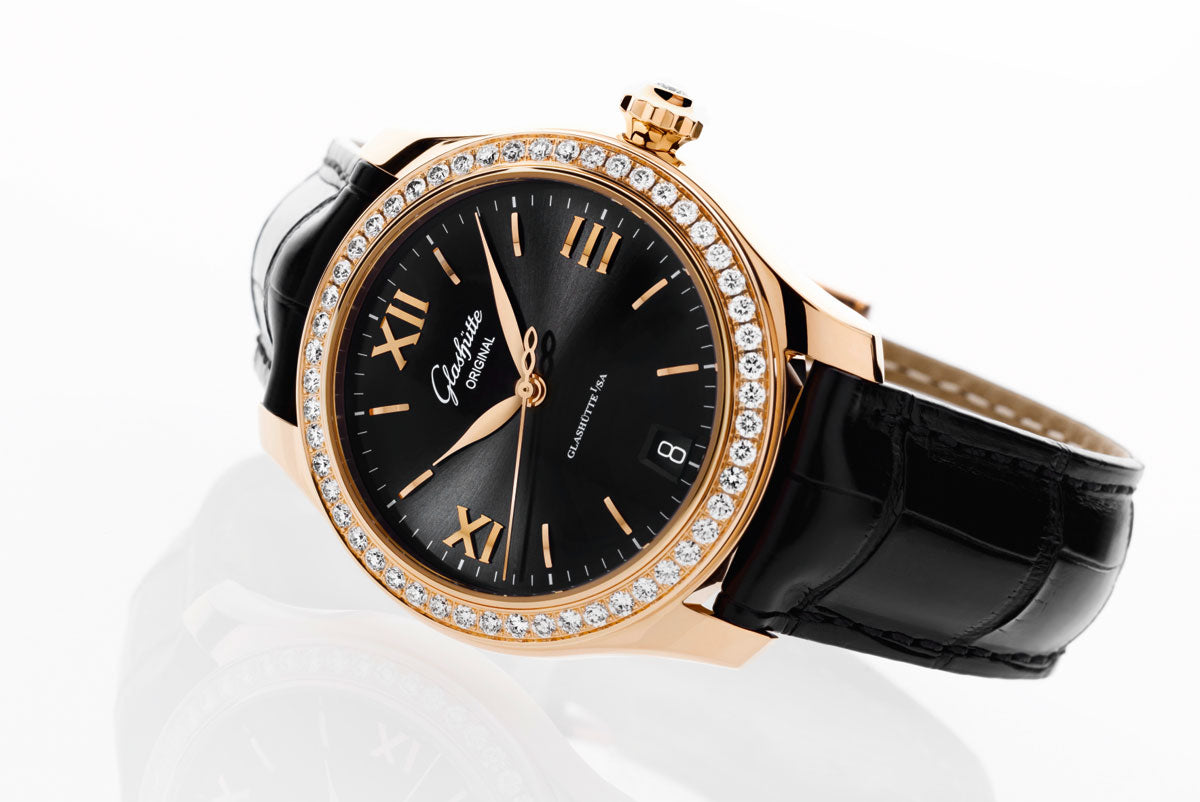Glashutte Original Lady Serenade Rose Gold Women's Luxury Watch - Elegant Timepiece for Formal Events & Special Occasions