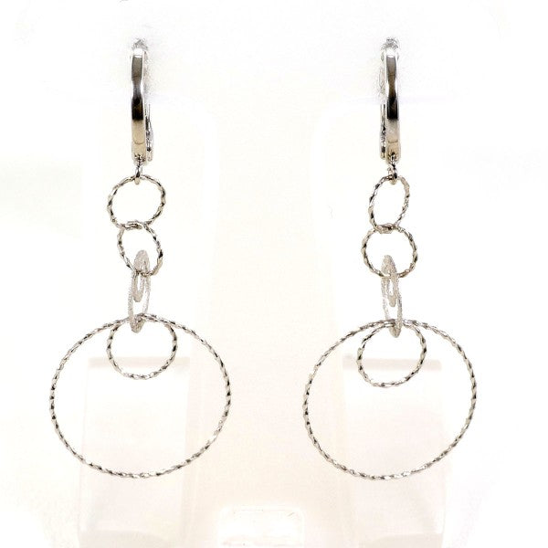 18K White Gold Clip-On Earrings for Women – Hypoallergenic Luxury Jewelry for Parties, Weddings & Special Occasions