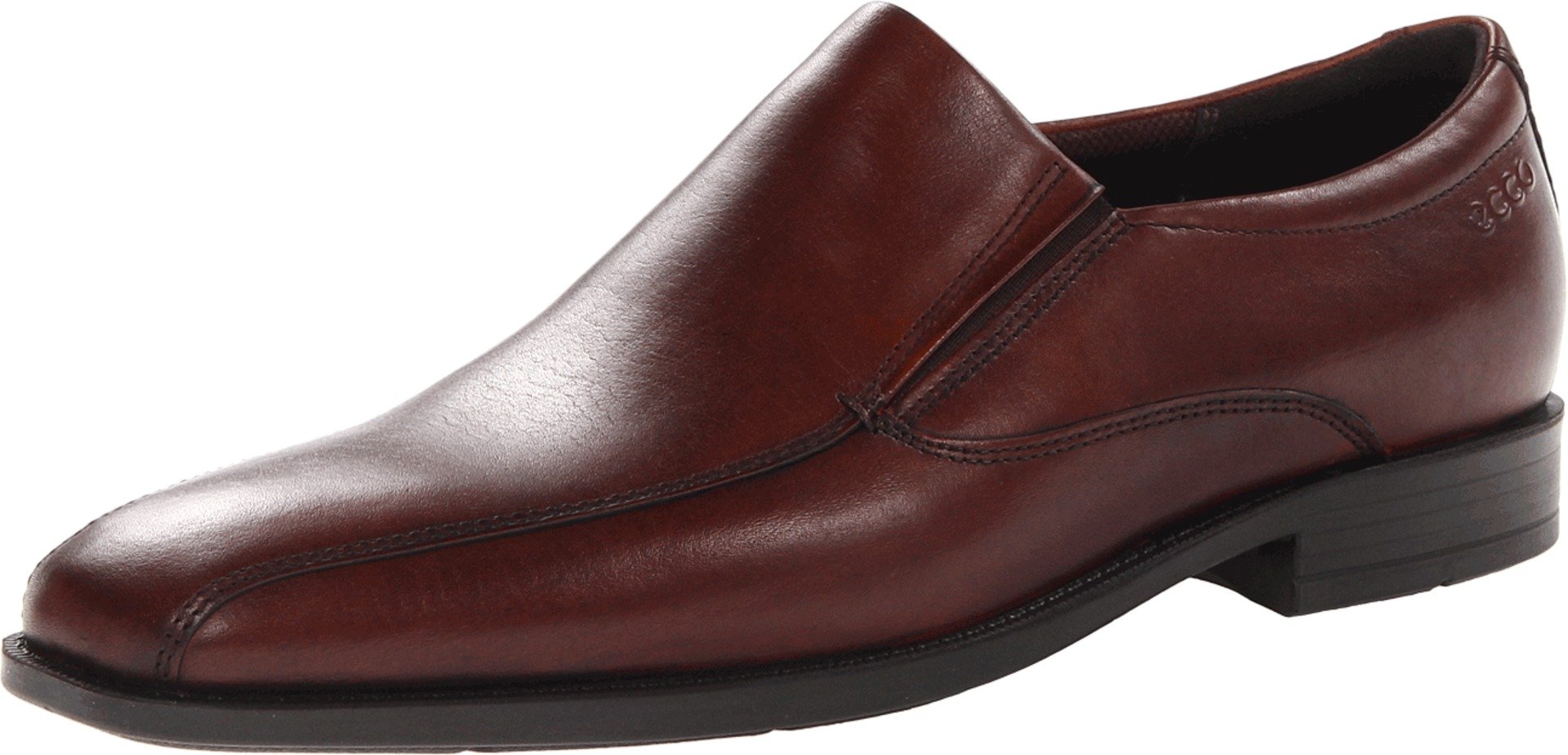 ECCO Men's Edinburgh Bike Toe Loafer - Comfortable Casual Shoes for Men | Slip-On Loafers for Business, Travel & Everyday Wear