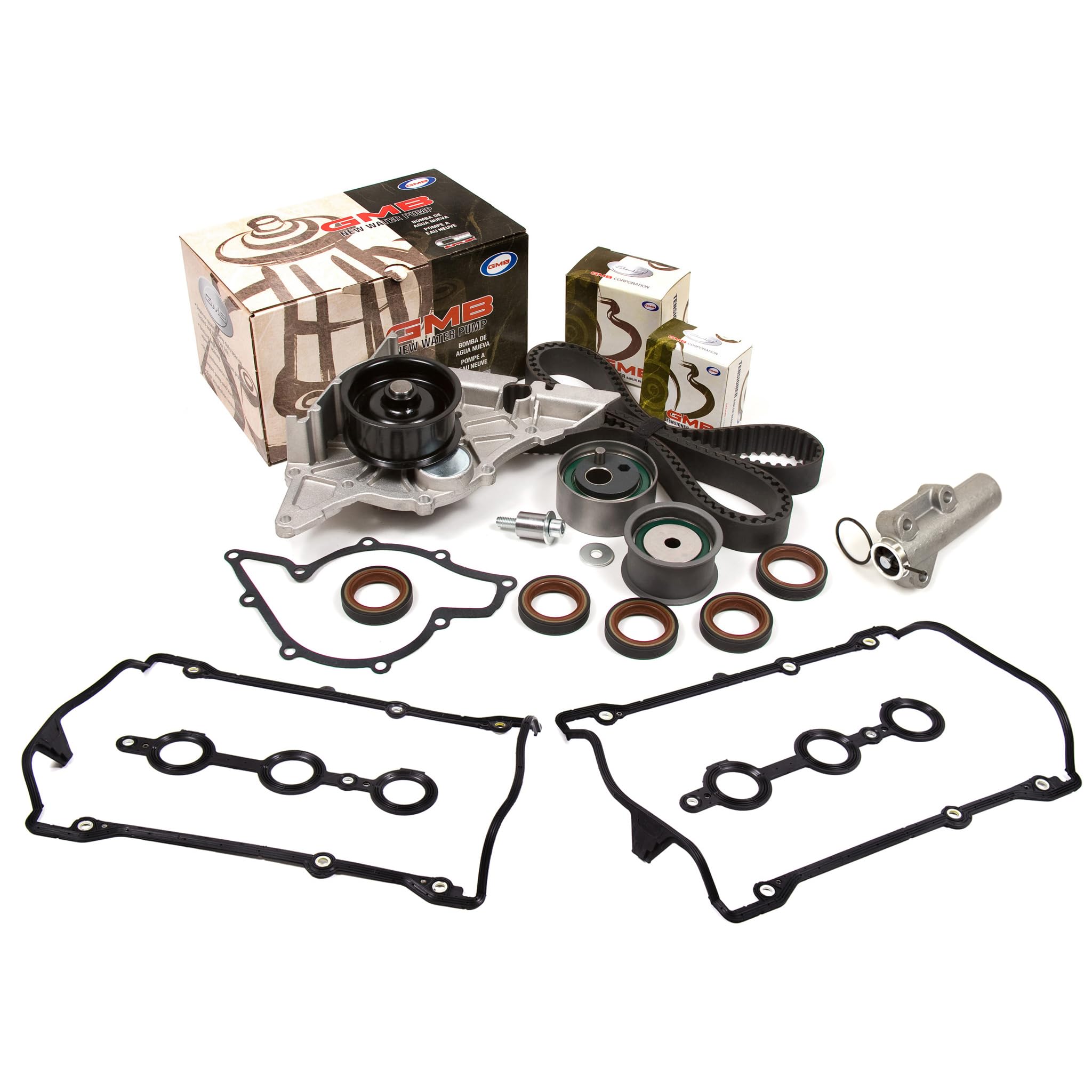 98-05 VW Passat Audi A4 2.8 Timing Belt Kit with Water Pump, Valve Cover & Tensioner - Complete Engine Maintenance Set for Smooth Performance | Perfect for DIY Repairs & Professional Mechanics