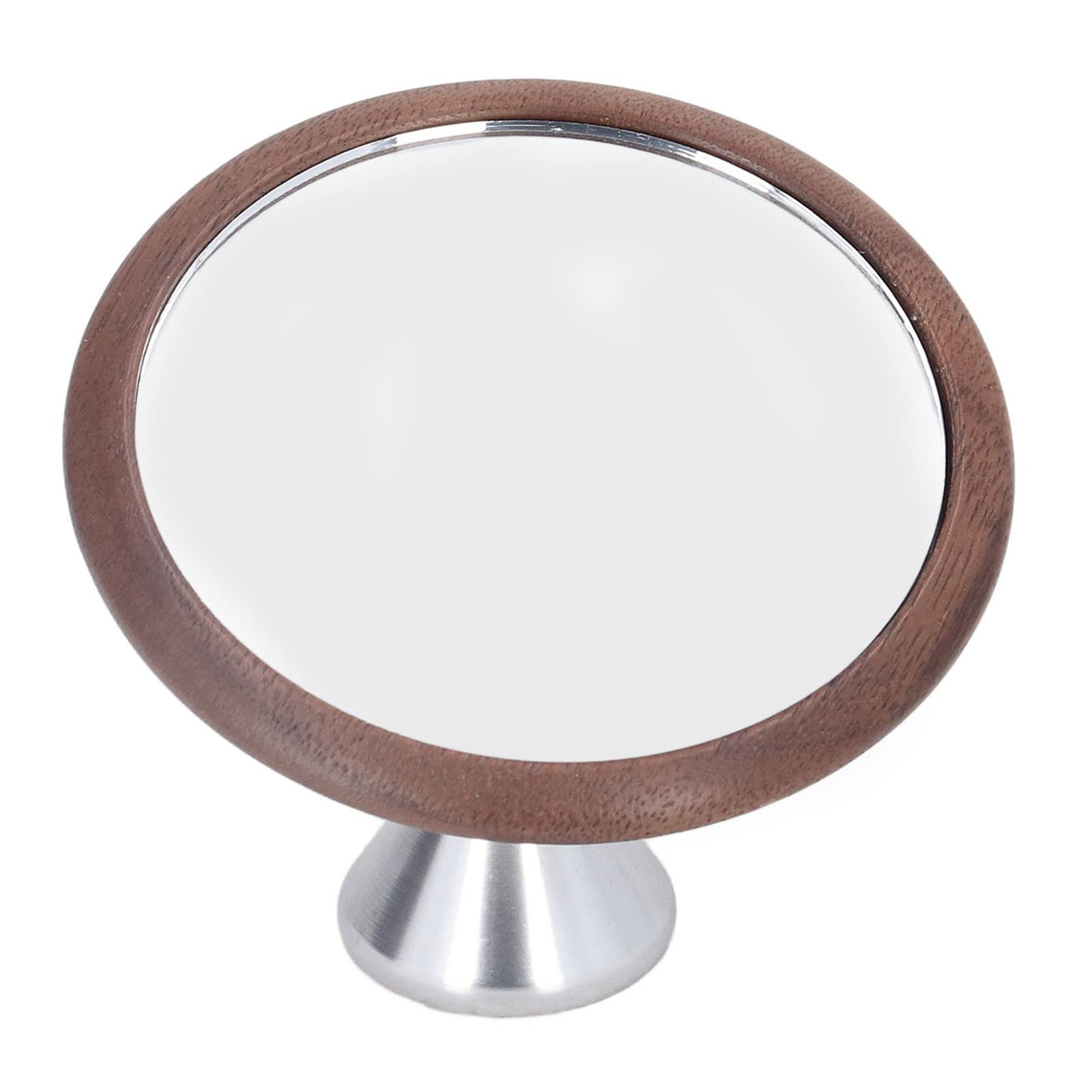 Professional Stainless Steel Bottomless Coffee Mirror with Multi-Directional Rotation - Clear View for Espresso Making & Latte Art | Perfect for Baristas & Home Coffee Enthusiasts