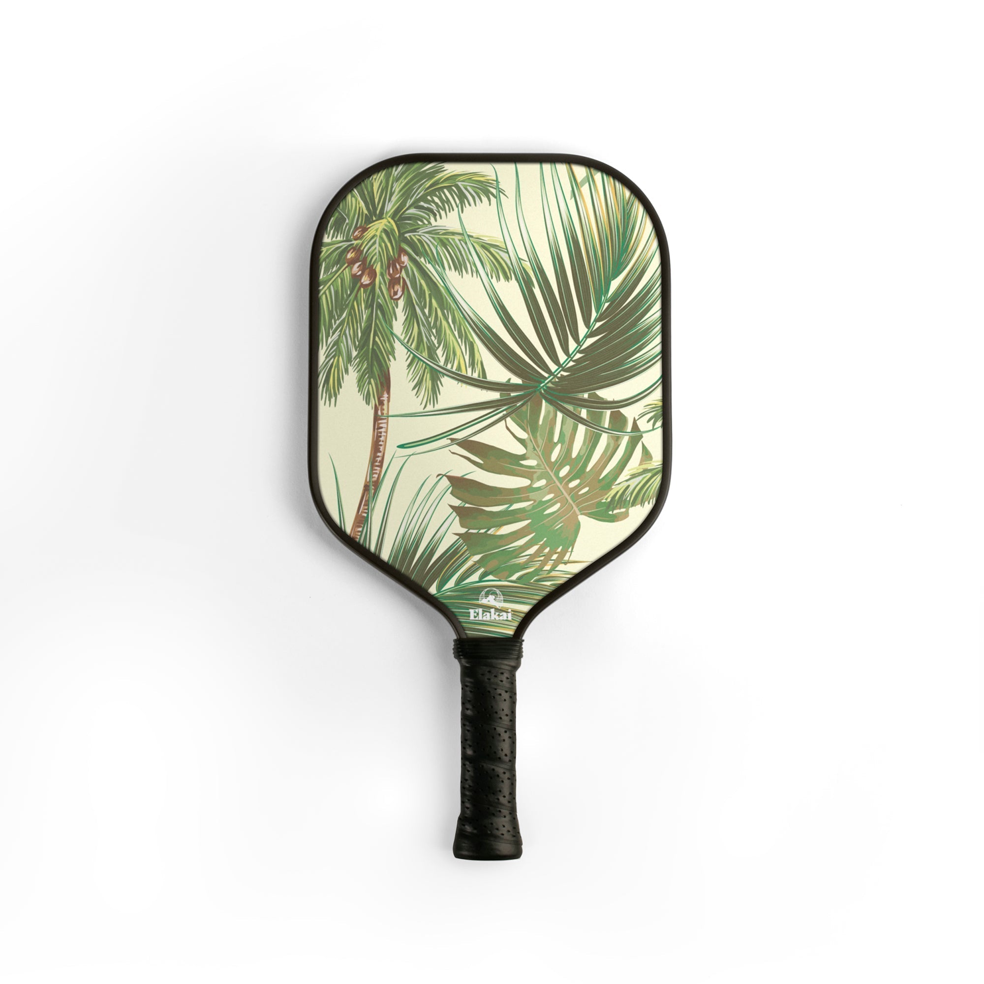 Premium 13mm Tropical Palms Pickleball Paddle - Lightweight Carbon Fiber Surface for Enhanced Control & Spin - Perfect for Outdoor & Indoor Pickleball Games, Tournaments & Practice Sessions