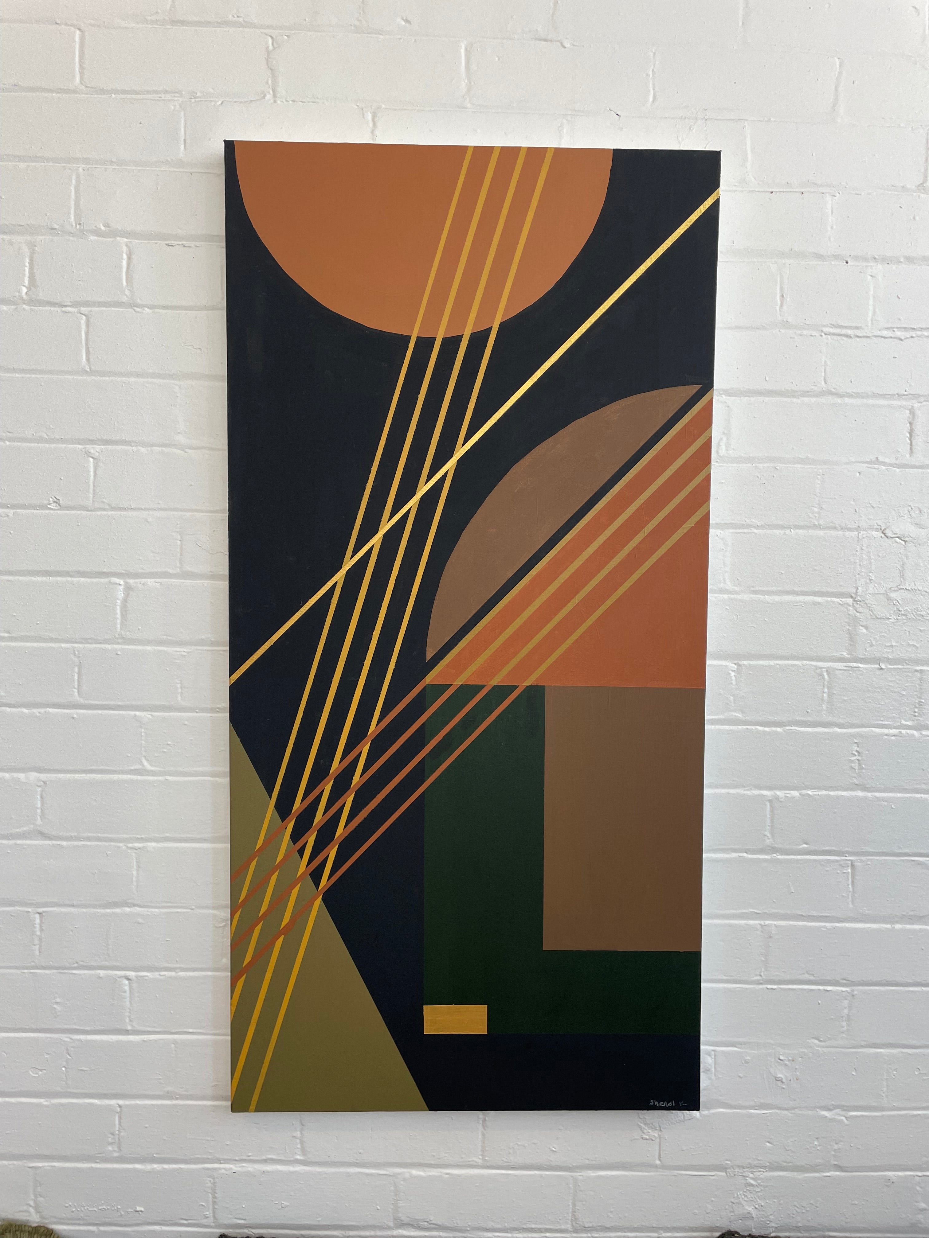 Harmony in Minimalism #4 | Original Abstract Wall Art for Modern Home & Office Decor | Perfect for Living Room, Bedroom, or Workspace