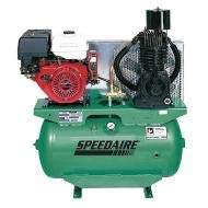 Speedaire 30 Gallon Gas-Powered Stationary Air Compressor - 48