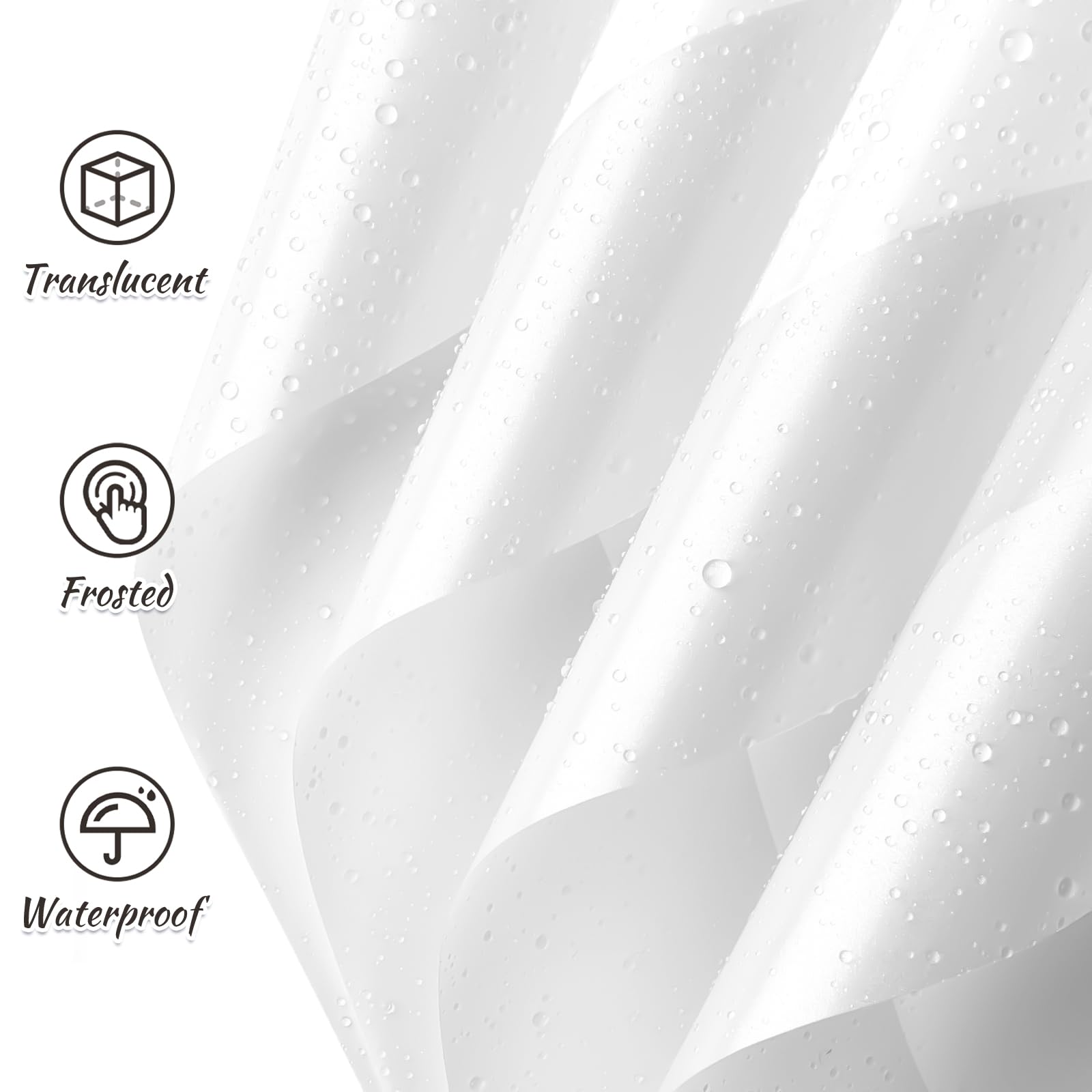 Premium ZORRITA 20-Pack Pearlescent Edge Flower Wrapping Paper - Waterproof Floral Bouquet Wrap with Ribbons (22.8