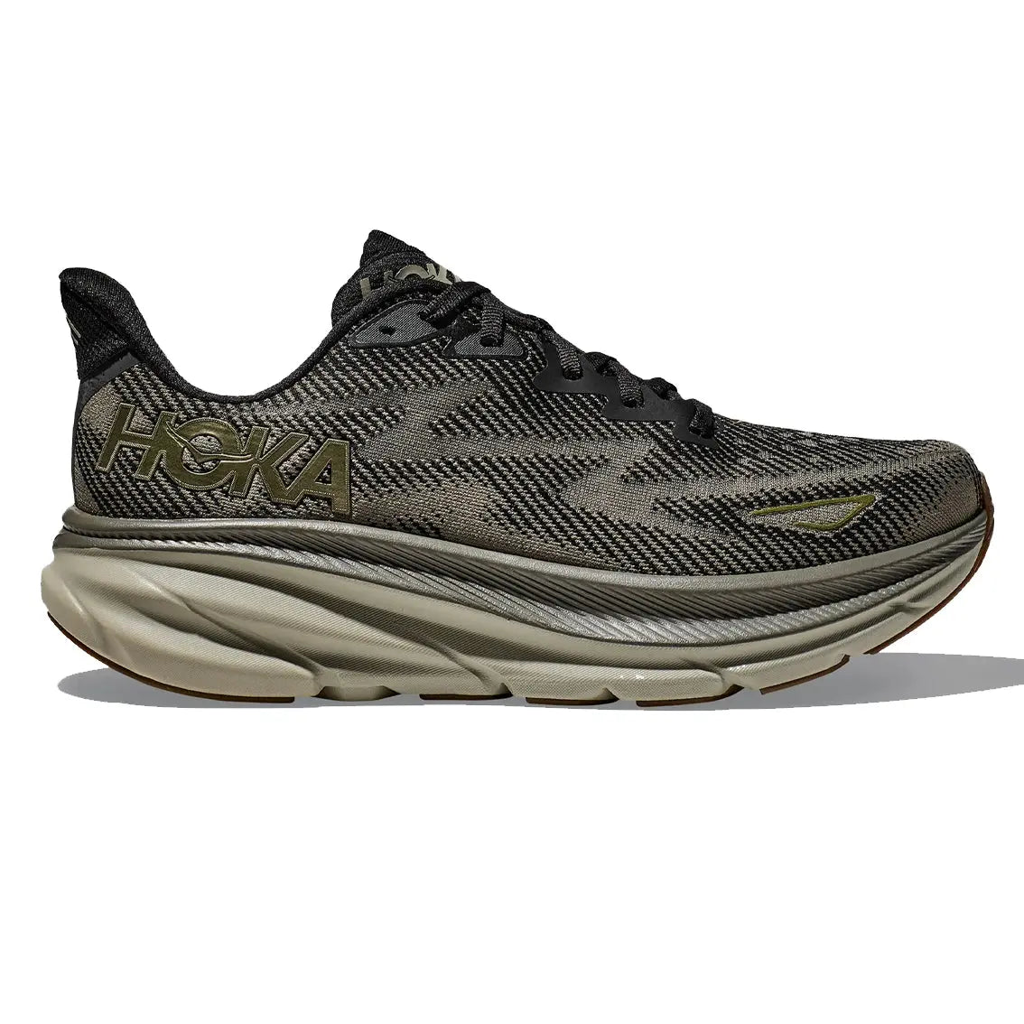 HOKA Clifton 9 Running Shoes for Men - Lightweight Cushioned Road Running Sneakers for Marathon Training & Daily Jogging