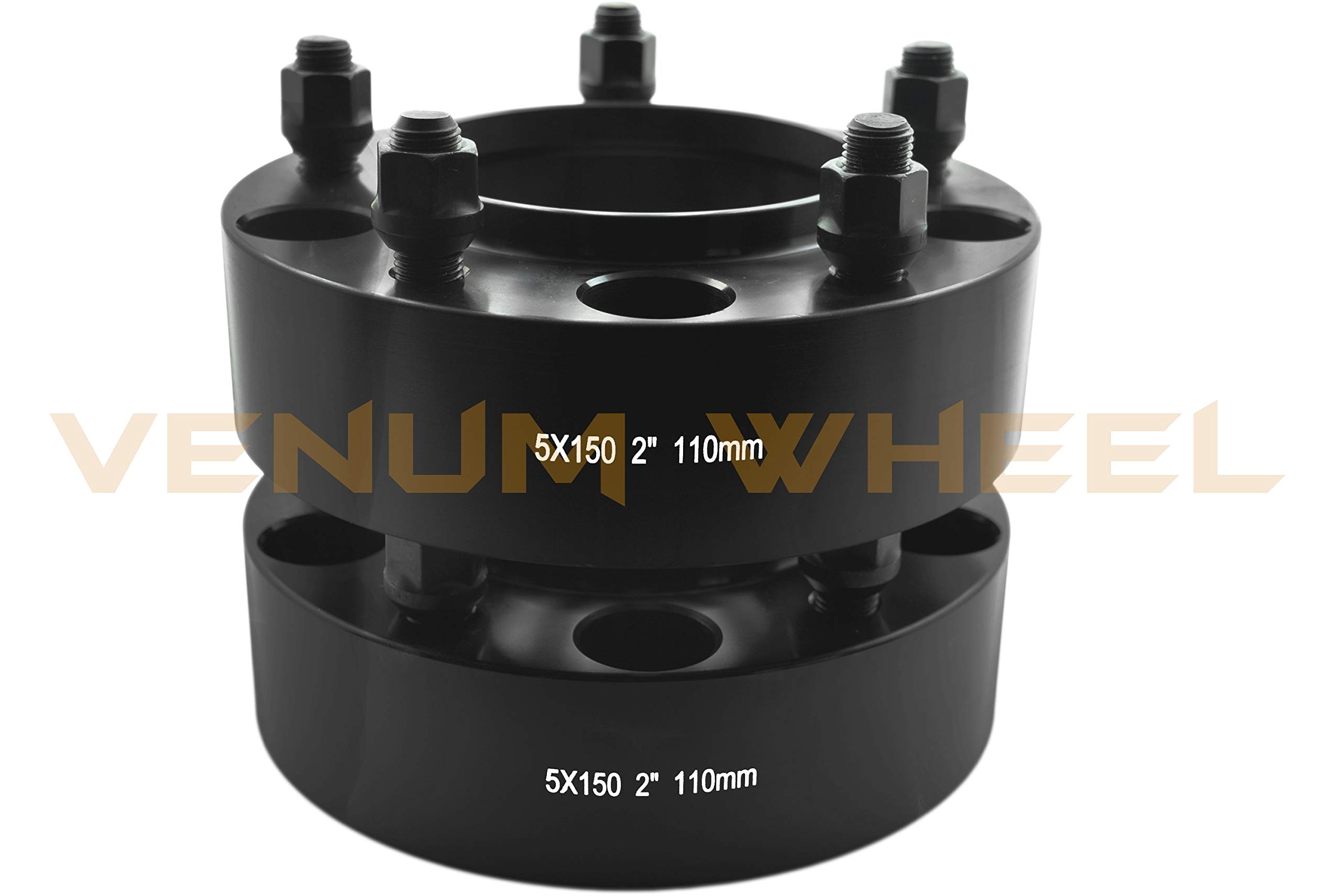 4 Pc 5x150mm Hub Centric Wheel Spacers & Adapters Kit - 2