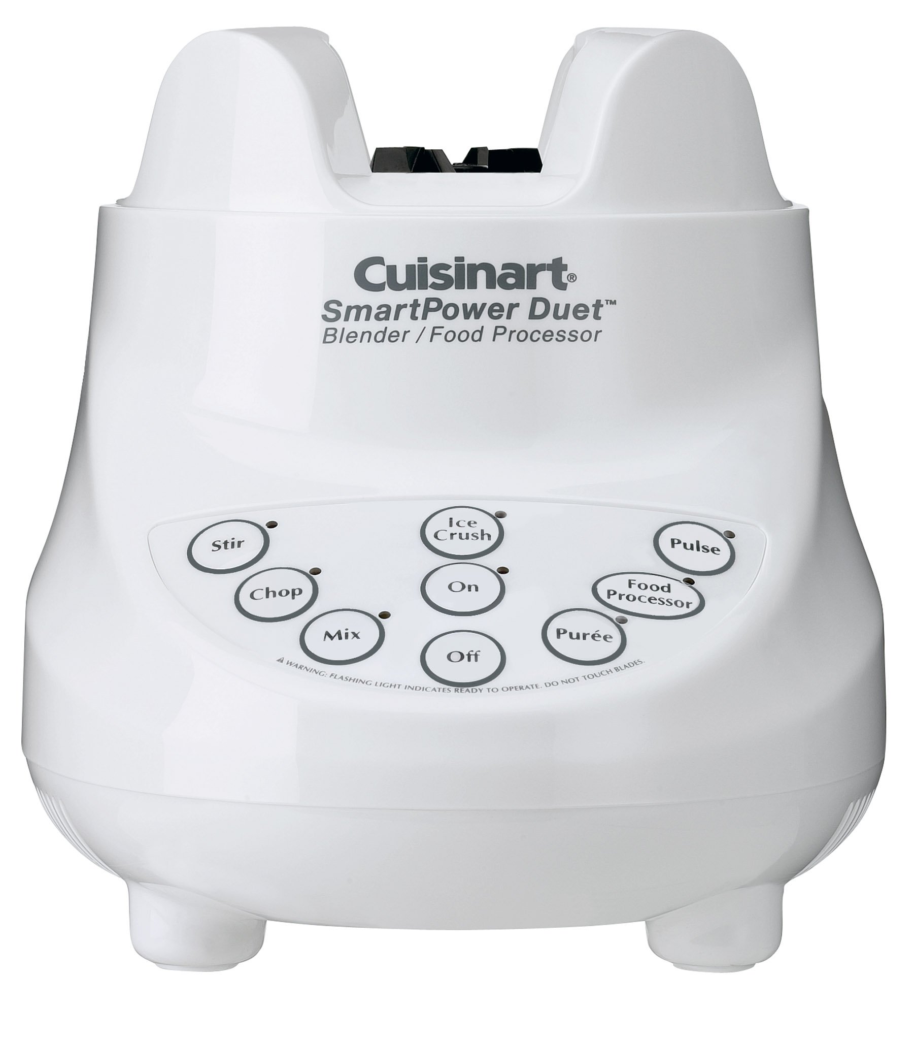 Cuisinart SmartPower Duet BFP-703 3-Cup 7-Speed Blender and Food Processor Combo - White | Compact Kitchen Appliance for Smoothies, Sauces & Food Prep | Perfect for Small Kitchens & Dorm Rooms