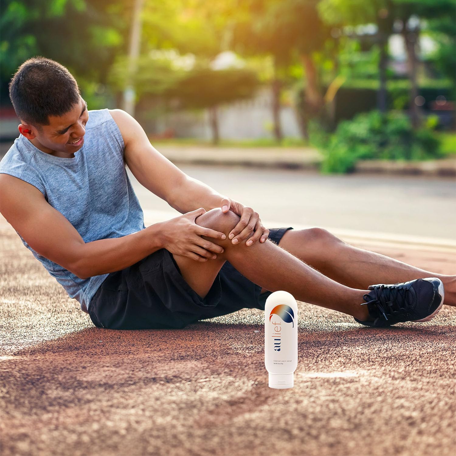 Aulief Topical Pain Relief Cream by China-Gel – Fast-Acting Neck, Knee, Back, Muscle & Joint Pain Relief – FSA HSA Approved, Dye-Free White Gel – 128 oz Bottle – Perfect for Athletes, Arthritis Sufferers & Post-Workout Recovery