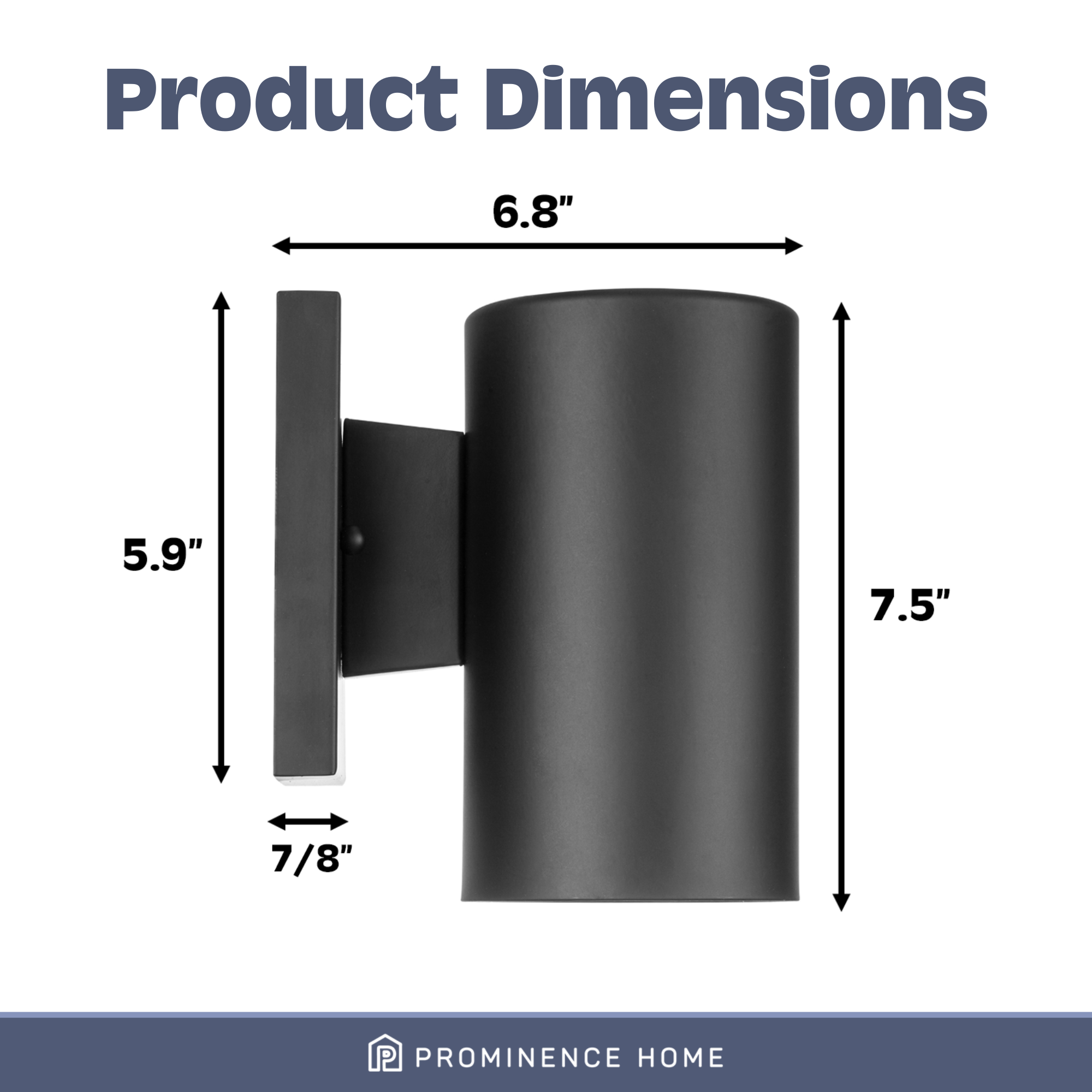 Matte Black Wet Rated Coach Light by Culverine - Outdoor Wall Sconce for Porch, Patio & Garden Lighting