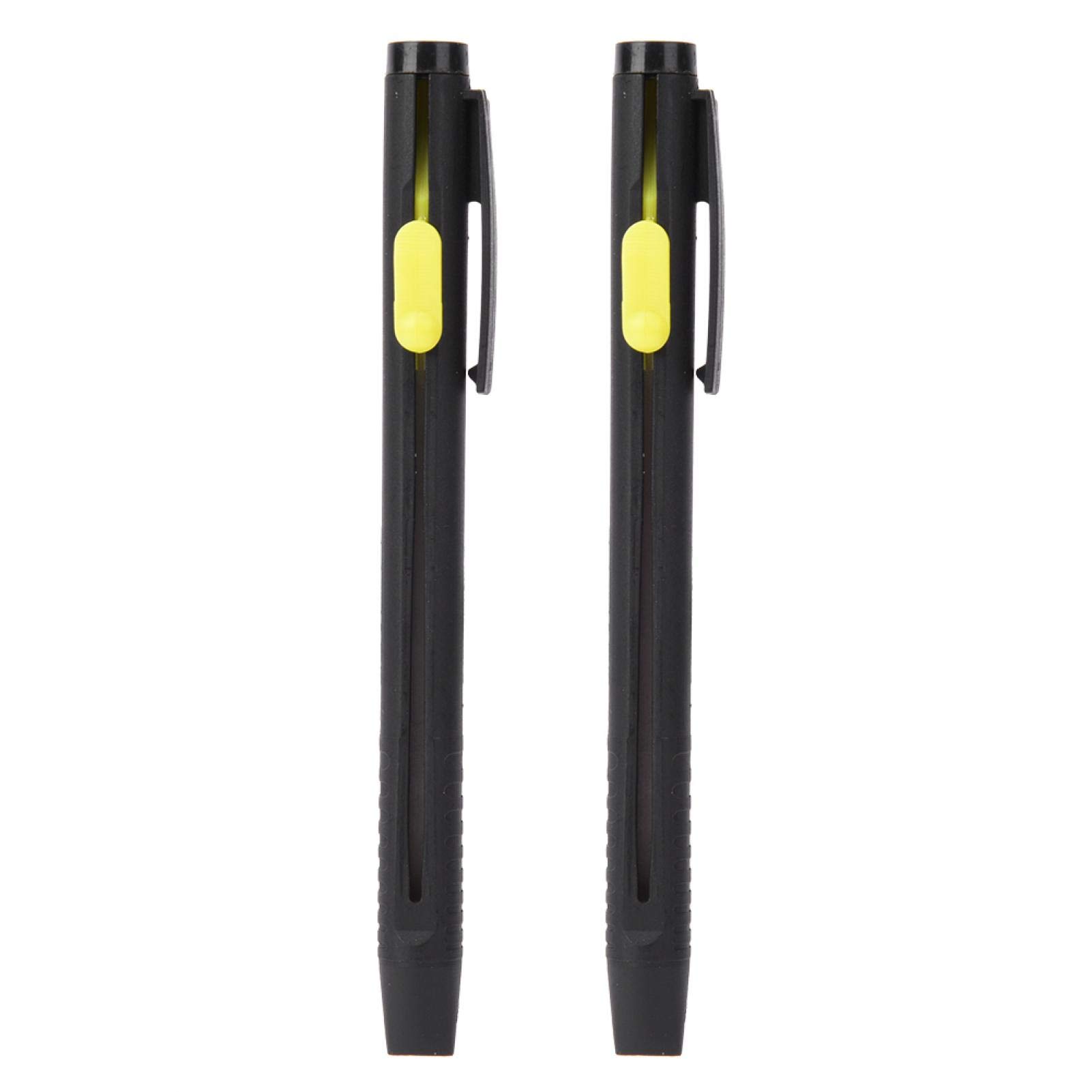 HERCHR 2Pcs Sewing Fabric Pencils - Tailor's Chalk Pencil Set for Marking & Drawing on Leather, Fabric, and Embroidery Projects - Perfect for DIY Sewing, Quilting, and Tailoring Work