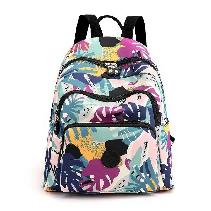 Stylish Waterproof Women's College Backpack for School, Travel & Outdoor Adventures - Lightweight Laptop Bag with USB Charging Port