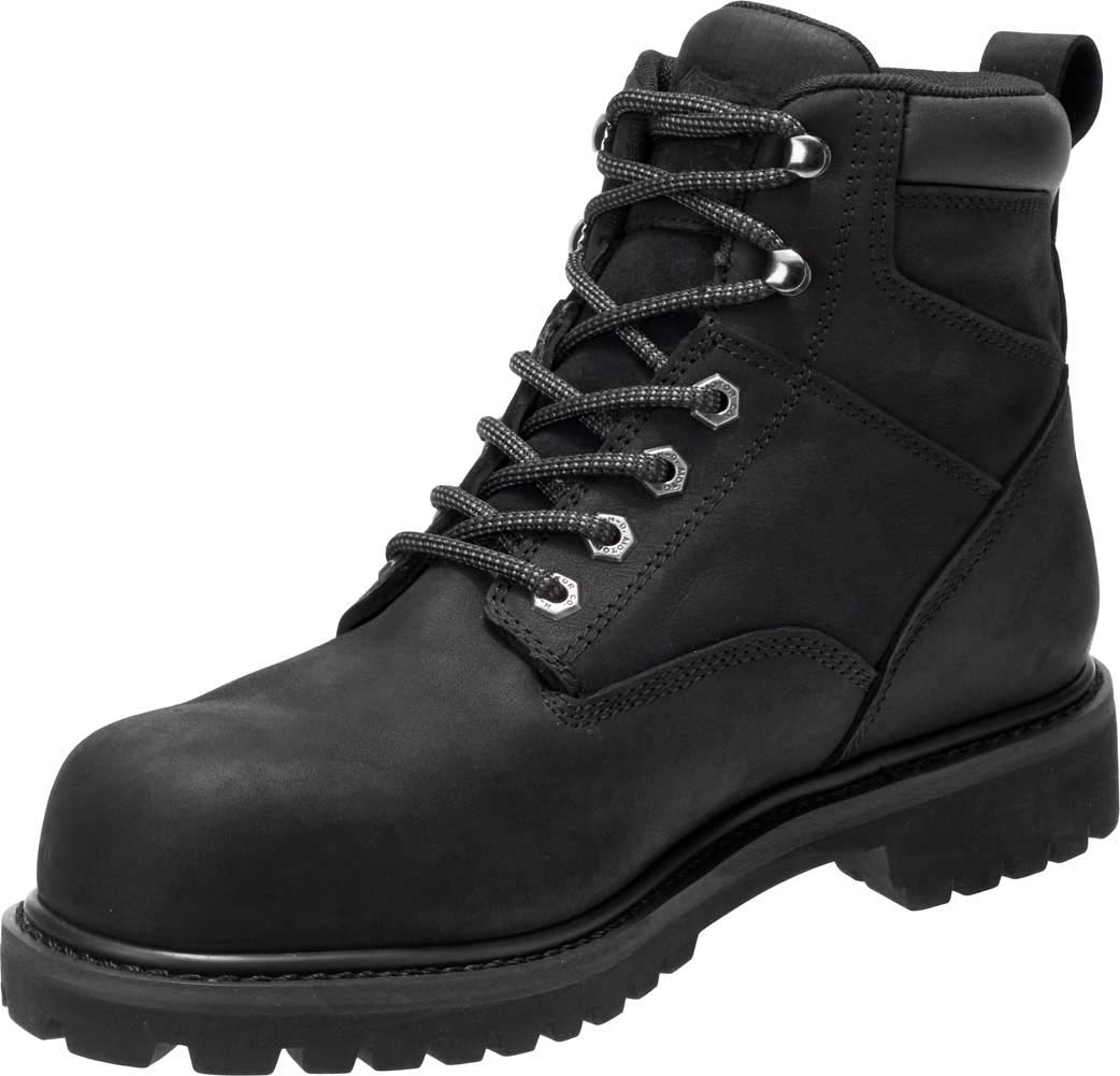 Harley-Davidson Men's Gavern Waterproof Leather Motorcycle Boots - Durable Riding & Casual Wear for Bikers & Outdoor Enthusiasts