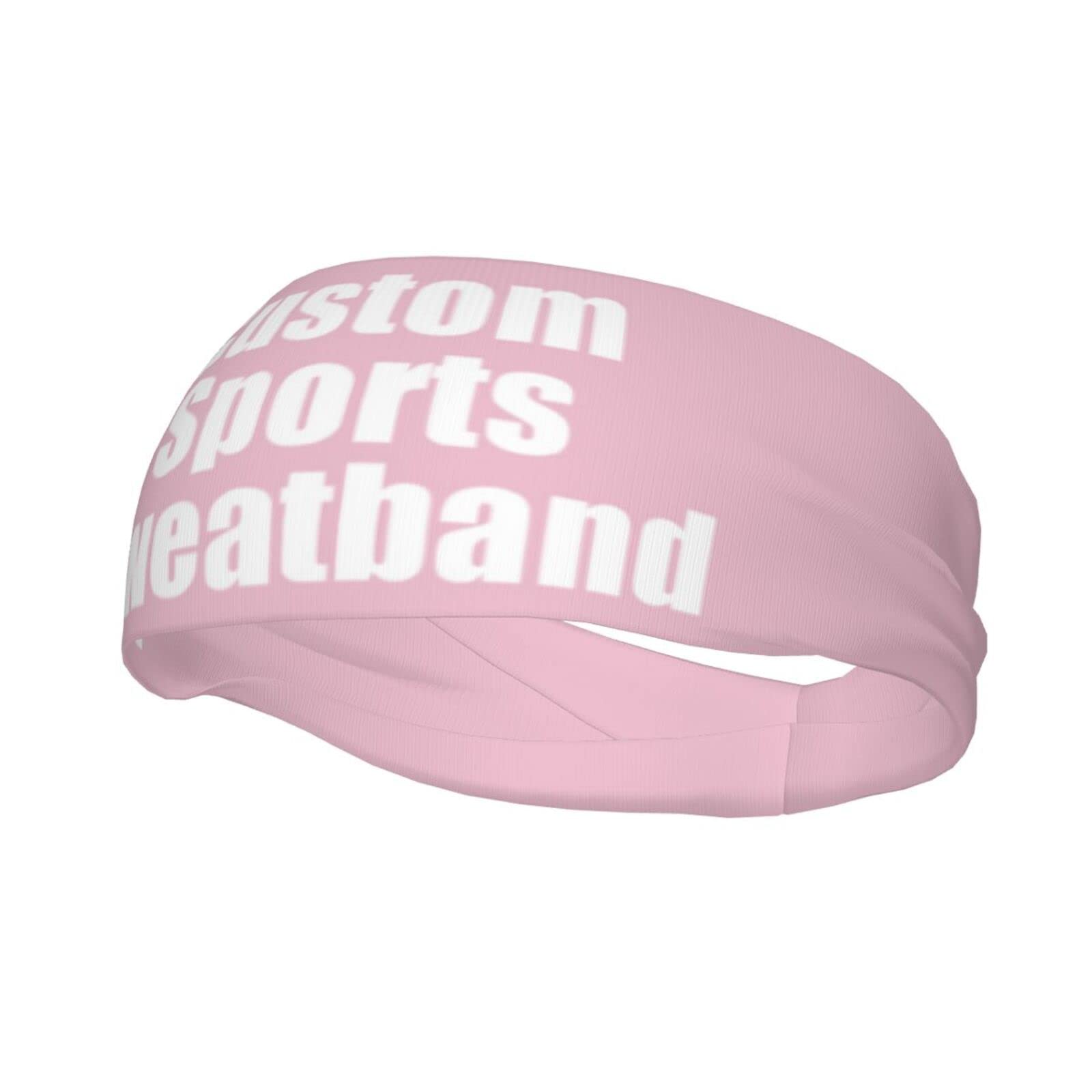 Custom Personalized Sport Headbands for Men & Women - Moisture Wicking Stretchy Sweatband with Photo Printing - Ideal for Gym, Running, Cycling, Yoga, Basketball & Football - Stay Cool & Dry During Workouts
