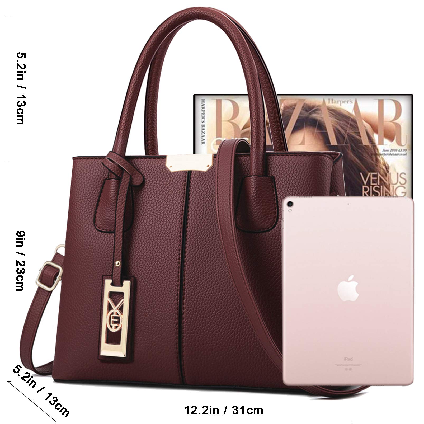 Stylish Women's Purses & Handbags - Fashion Shoulder Tote Bags & Top Handle Satchel for Work, Travel & Everyday Use