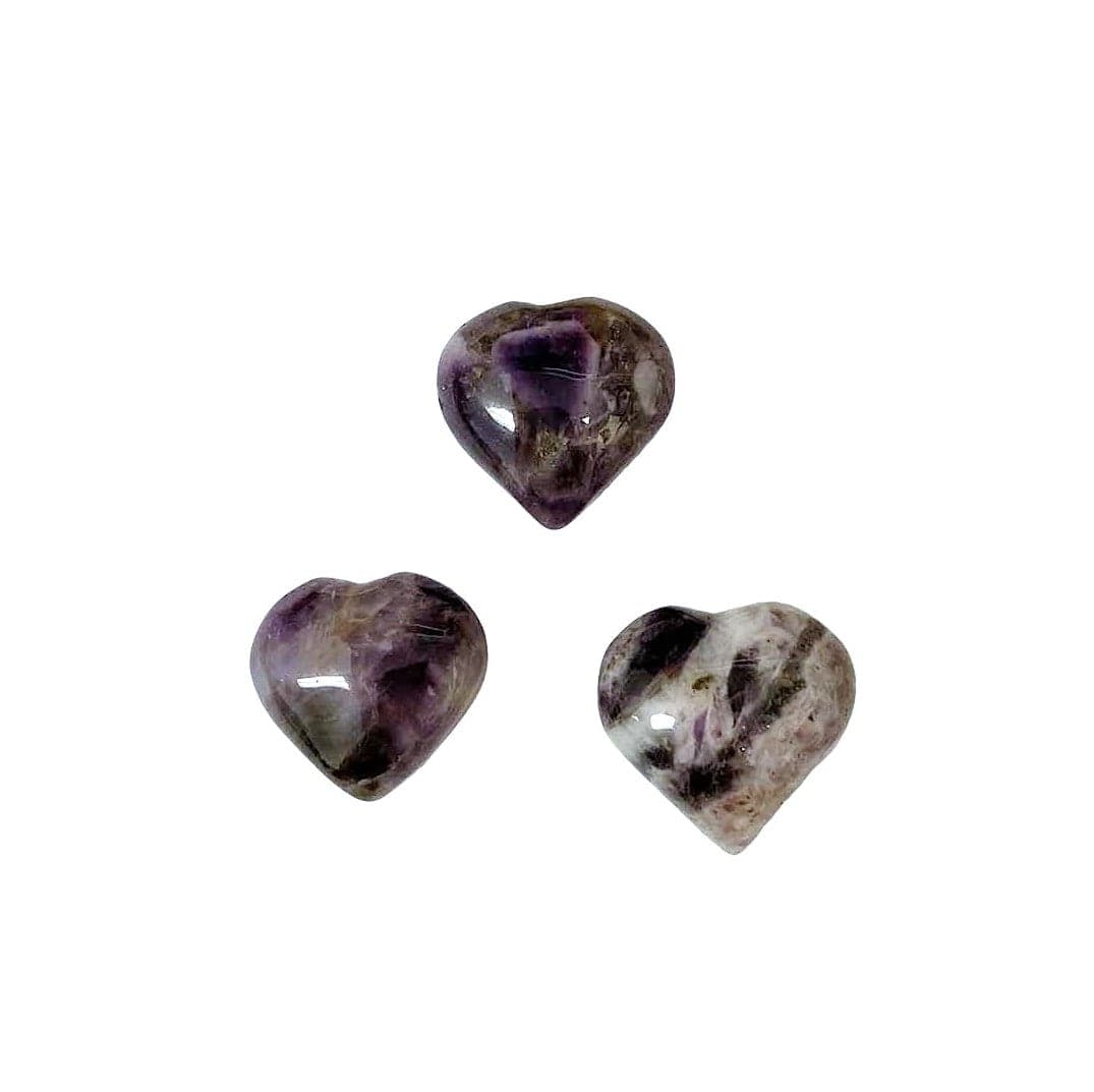 Amethyst Puff Heart Necklace - Dainty Purple Crystal Jewelry for Women | Perfect for Valentine's Day Gifts, Anniversary & Everyday Elegance