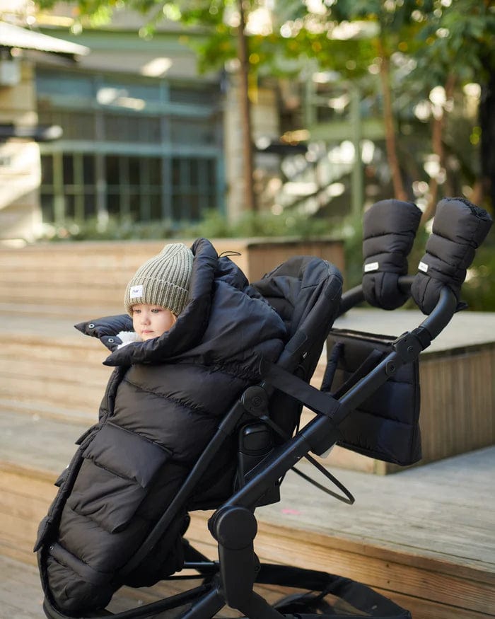 7AM Stroller Organizer with Multiple Pockets - Benji Baby Stroller Accessories for Diapers, Bottles & Essentials - Perfect for Shopping, Travel & Daily Walks with Your Baby