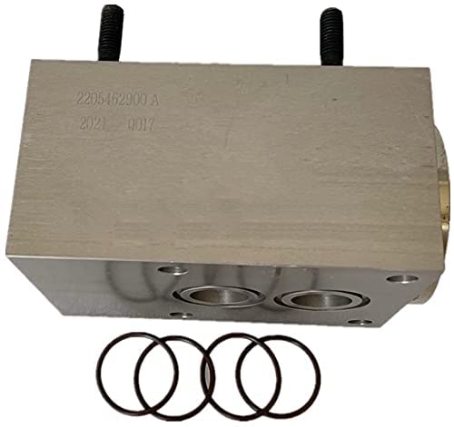 Atlas Copco Liutech Air Compressor Thermostat Valve Assembly (2205462900) - Replacement Part for Efficient Cooling System Maintenance | Ideal for Industrial & Workshop Air Compressor Repairs