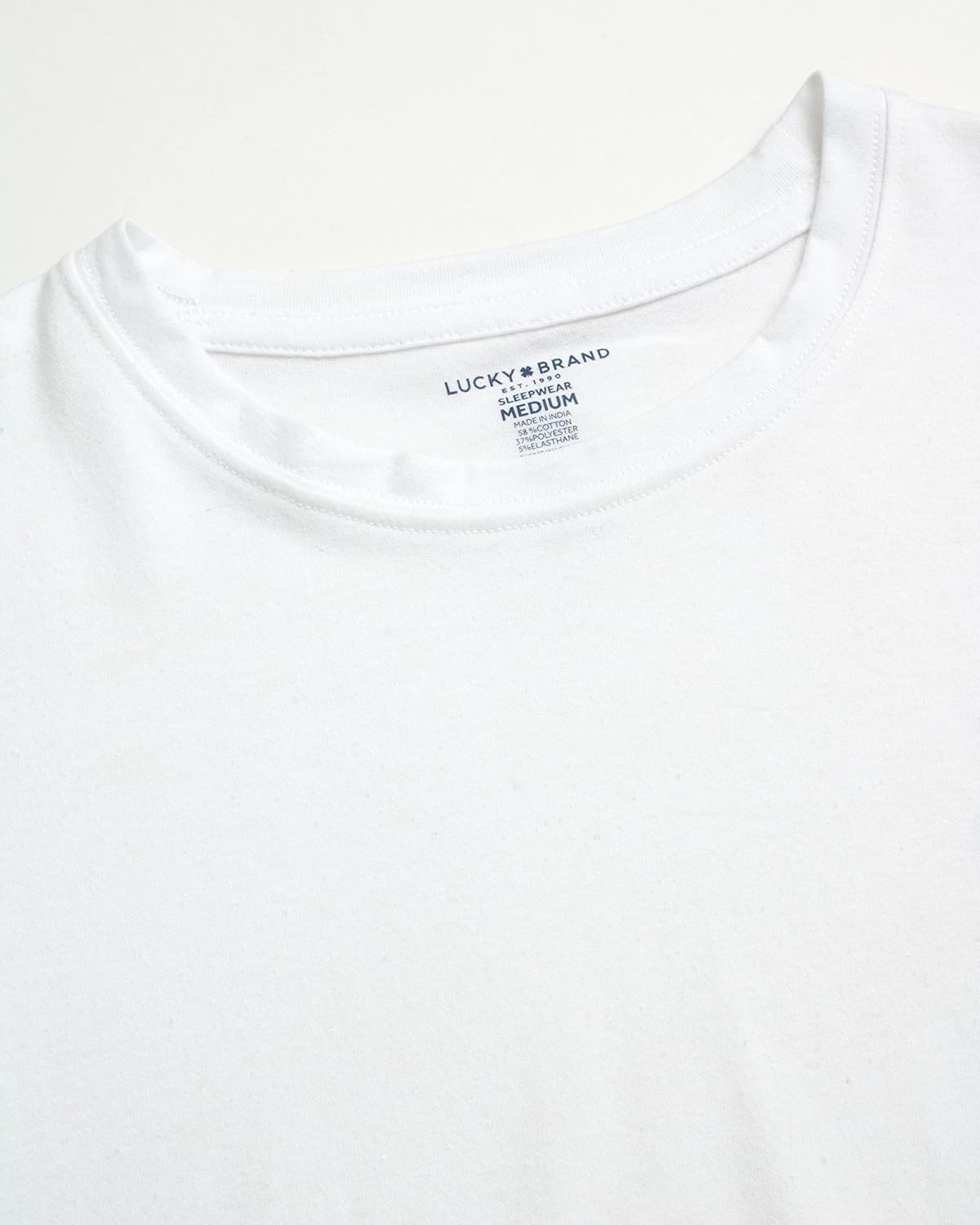Lucky Brand Men's Classic Fit Short Sleeve Crewneck T-Shirts - Soft Stretch Casual Undershirts for Men (S-XL) - Perfect for Everyday Wear, Gym & Layering