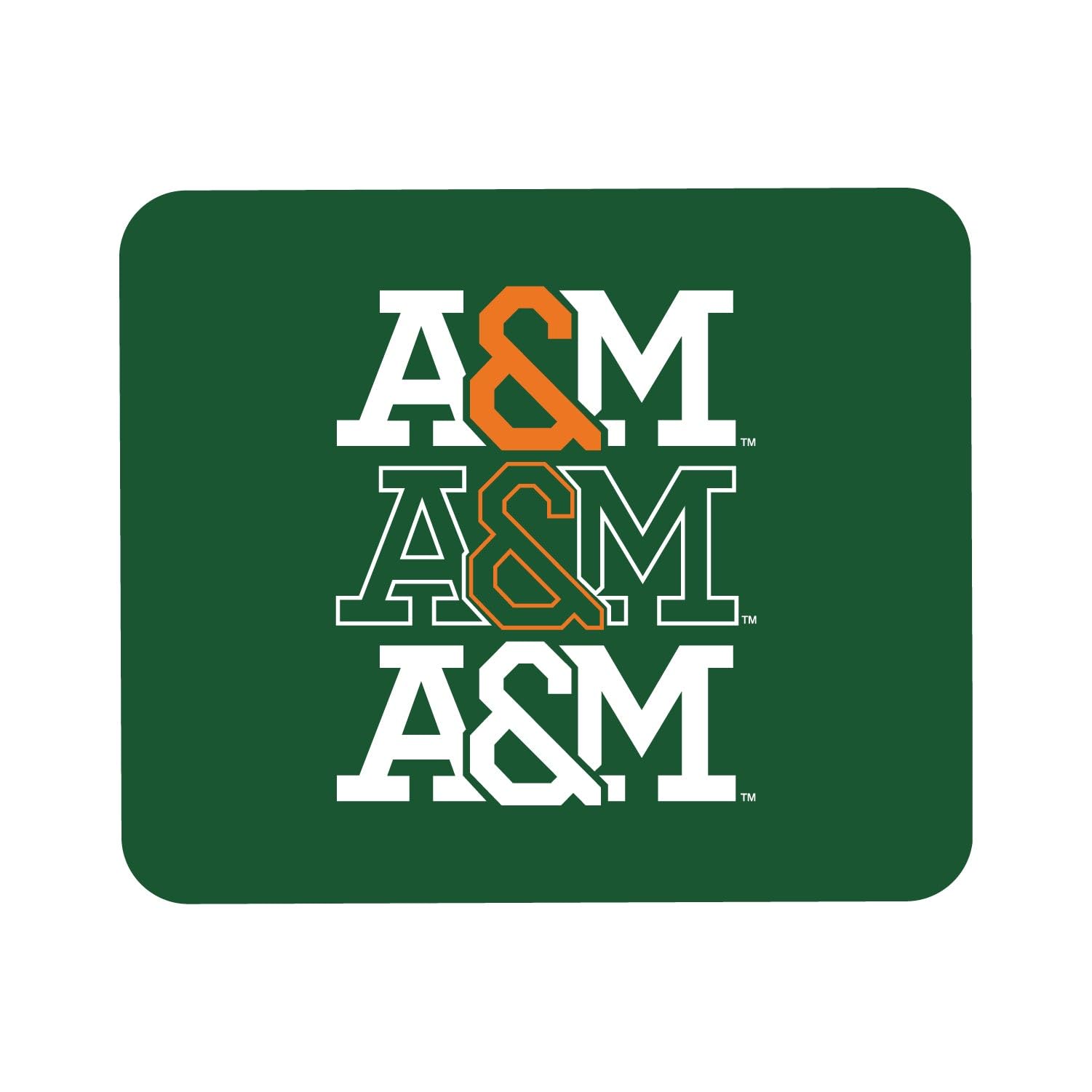 Florida A&M University Logo Mouse Pad - Premium Fabric Gaming & Office Desk Accessory with Triple Wordmark Design - Perfect for Work, Study & Gaming Setups