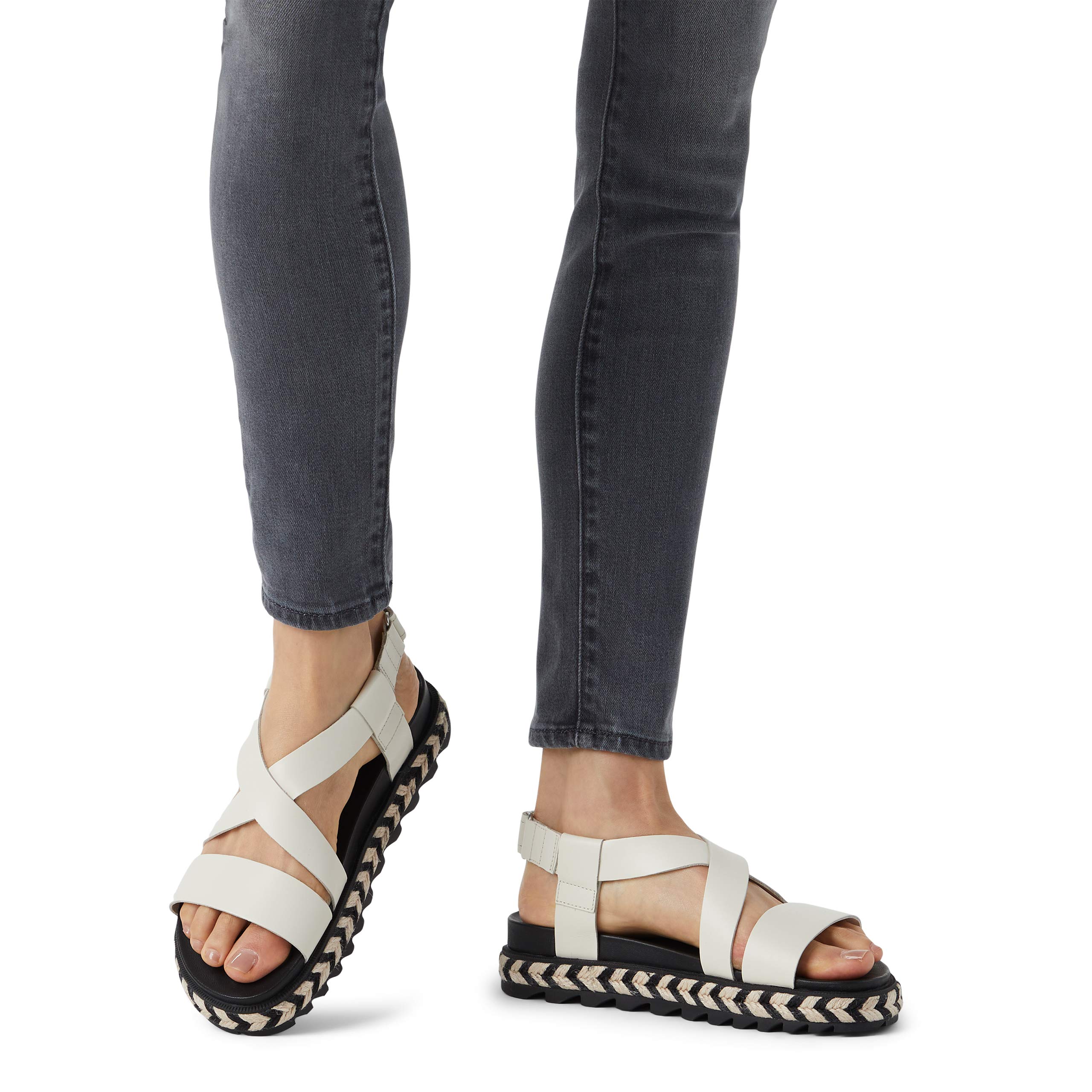 Sorel Women's Roaming Criss Cross Sandal - Comfortable Walking Sandals for Women, Lightweight & Supportive - Perfect for Beach, Travel & Summer Outfits