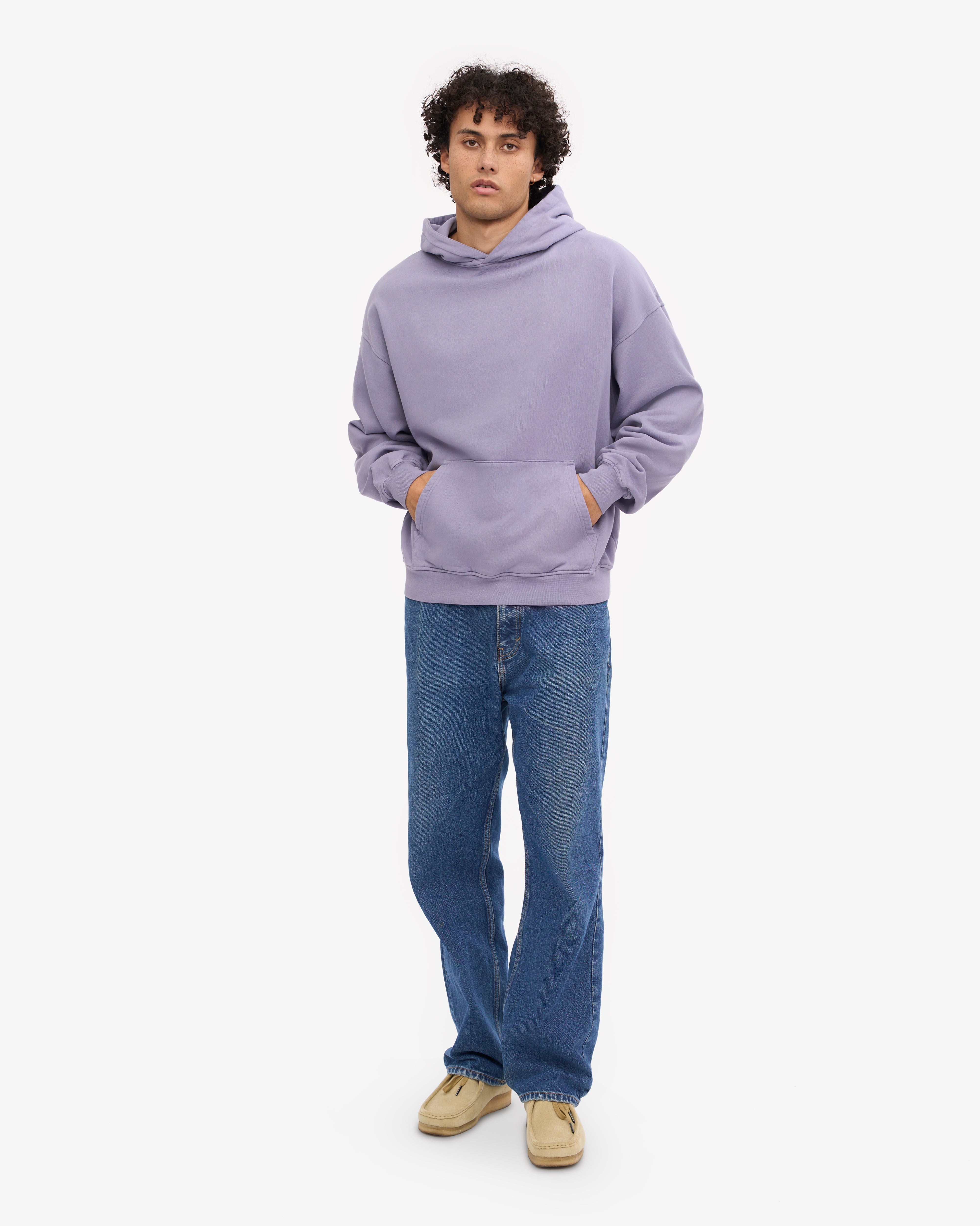 Organic Oversized Hoodie - Soft & Comfortable Purple Jade Pullover for Women & Men | Perfect for Casual Wear, Loungewear & Outdoor Activities