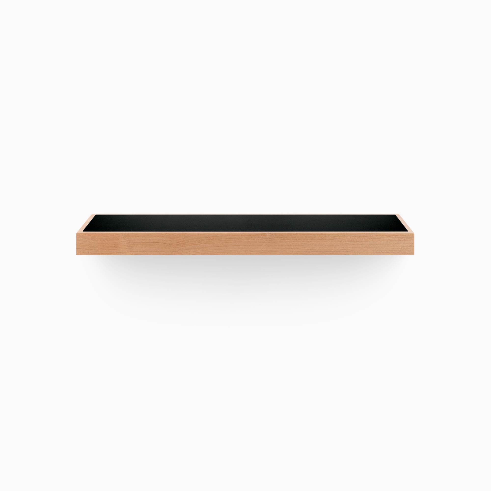 Aksel Inlay Alder Floating Shelf - Rustic Wood Wall Shelves for Home Decor, Kitchen, Bathroom & Living Room Storage