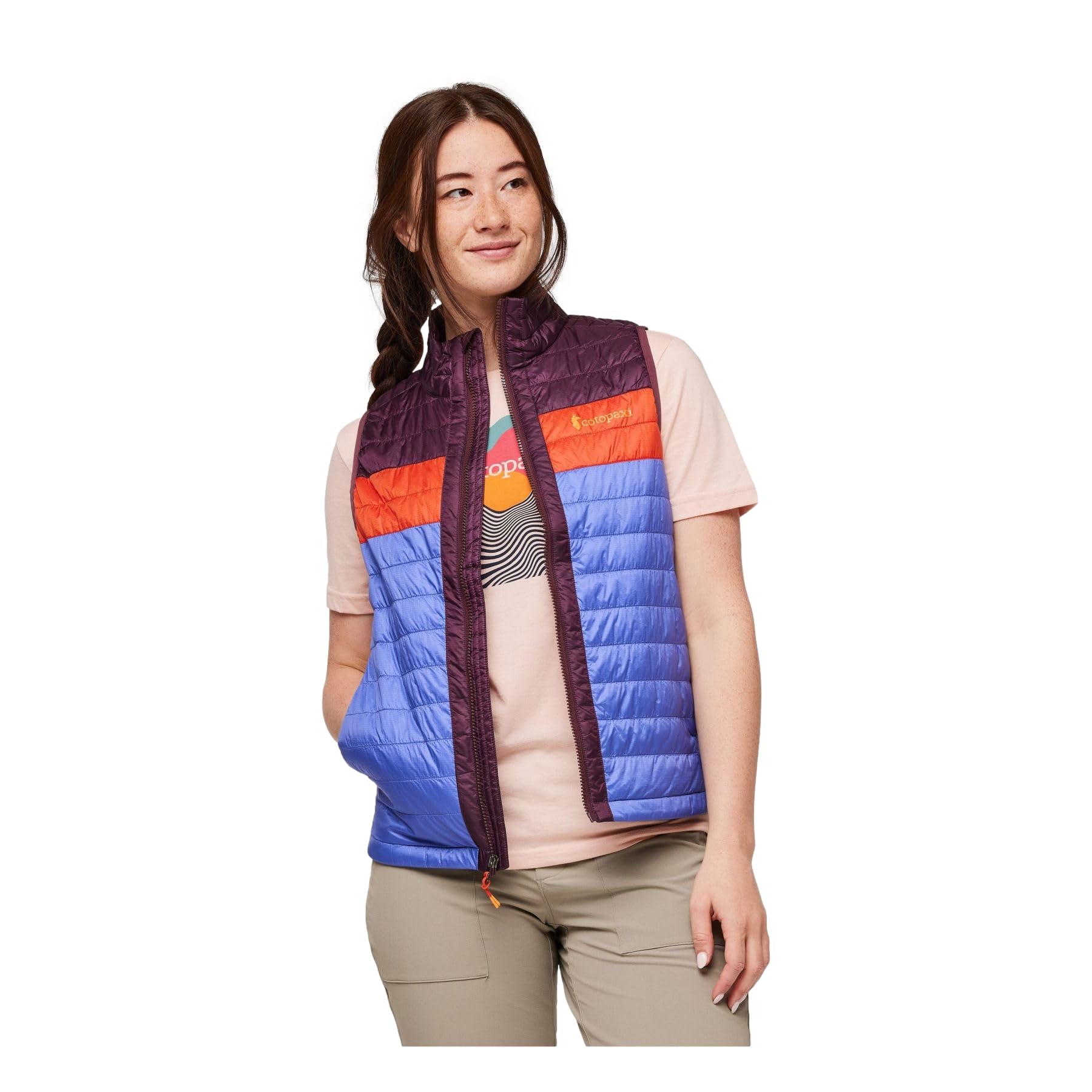 Cotopaxi Capa Insulated Vest for Women - Lightweight Water-Resistant Puffer Vest with Zipper Pockets - Perfect for Hiking, Travel & Outdoor Adventures