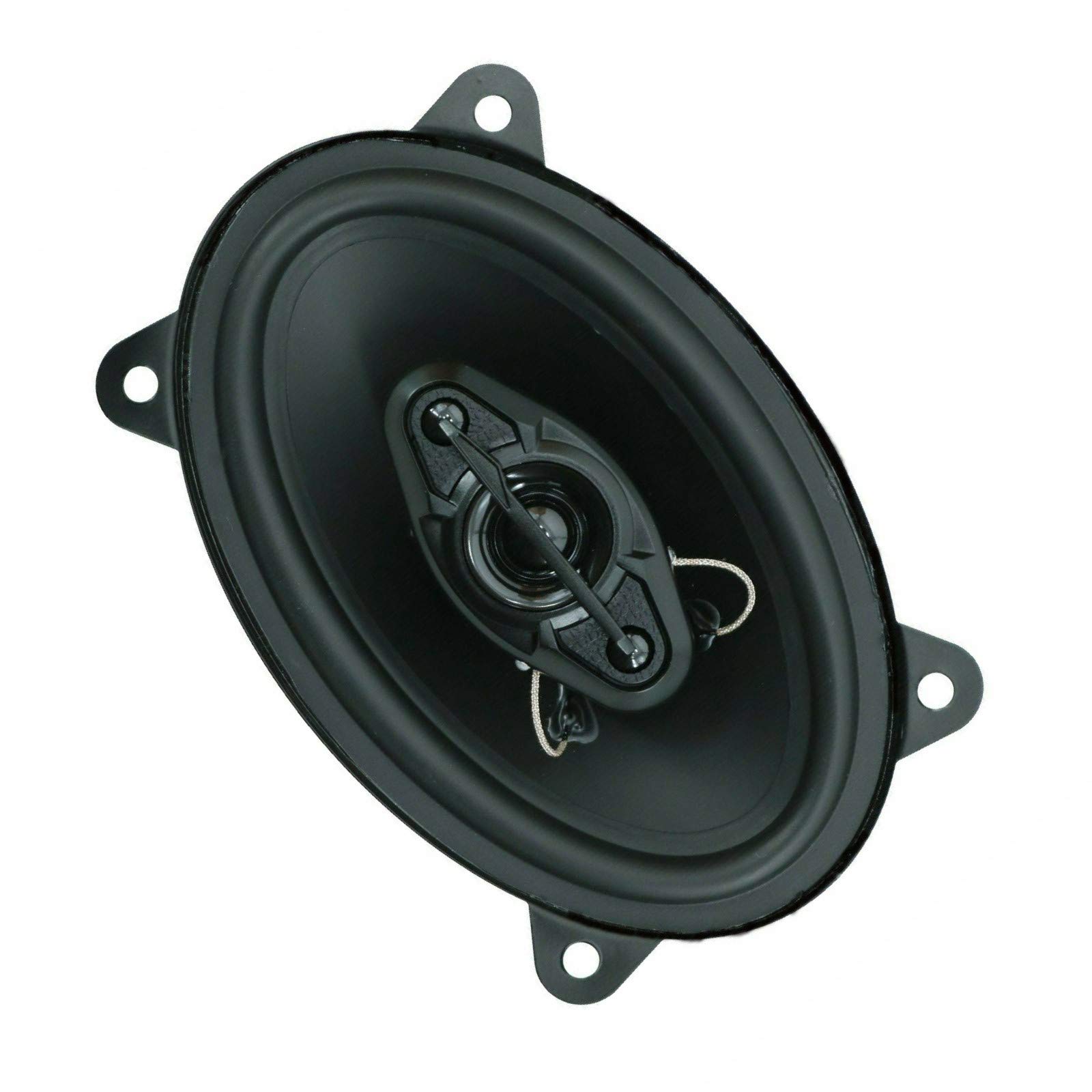 4X Gravity SGR464 4x6-Inch 4-Way 180W Peak Power Car Speakers - 2 Pairs | CEA Rated, Alpha Cellulose Cones & Moisture-Resistant Rubber Surround | Perfect for Car Audio Upgrades, Trucks & SUVs