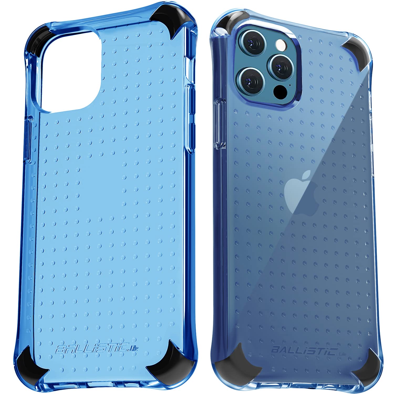 Ballistic Raptor S Series Shockproof Case for iPhone 12 Pro Max (2020) 6.7 Inch - Blue | Military-Grade Drop Protection with B-Labs Corners | Perfect for Outdoor Activities, Work & Daily Use